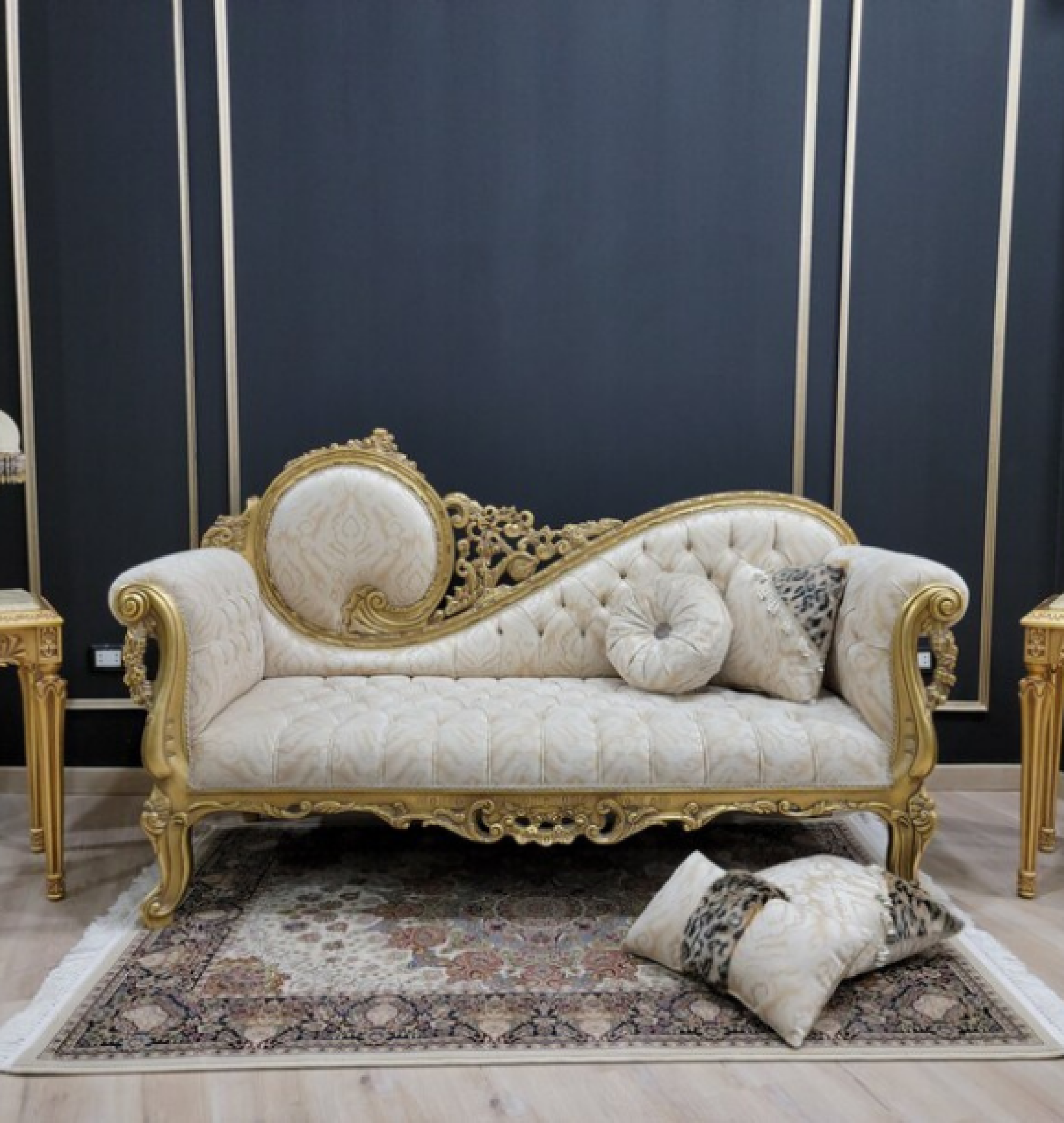 beige chaise