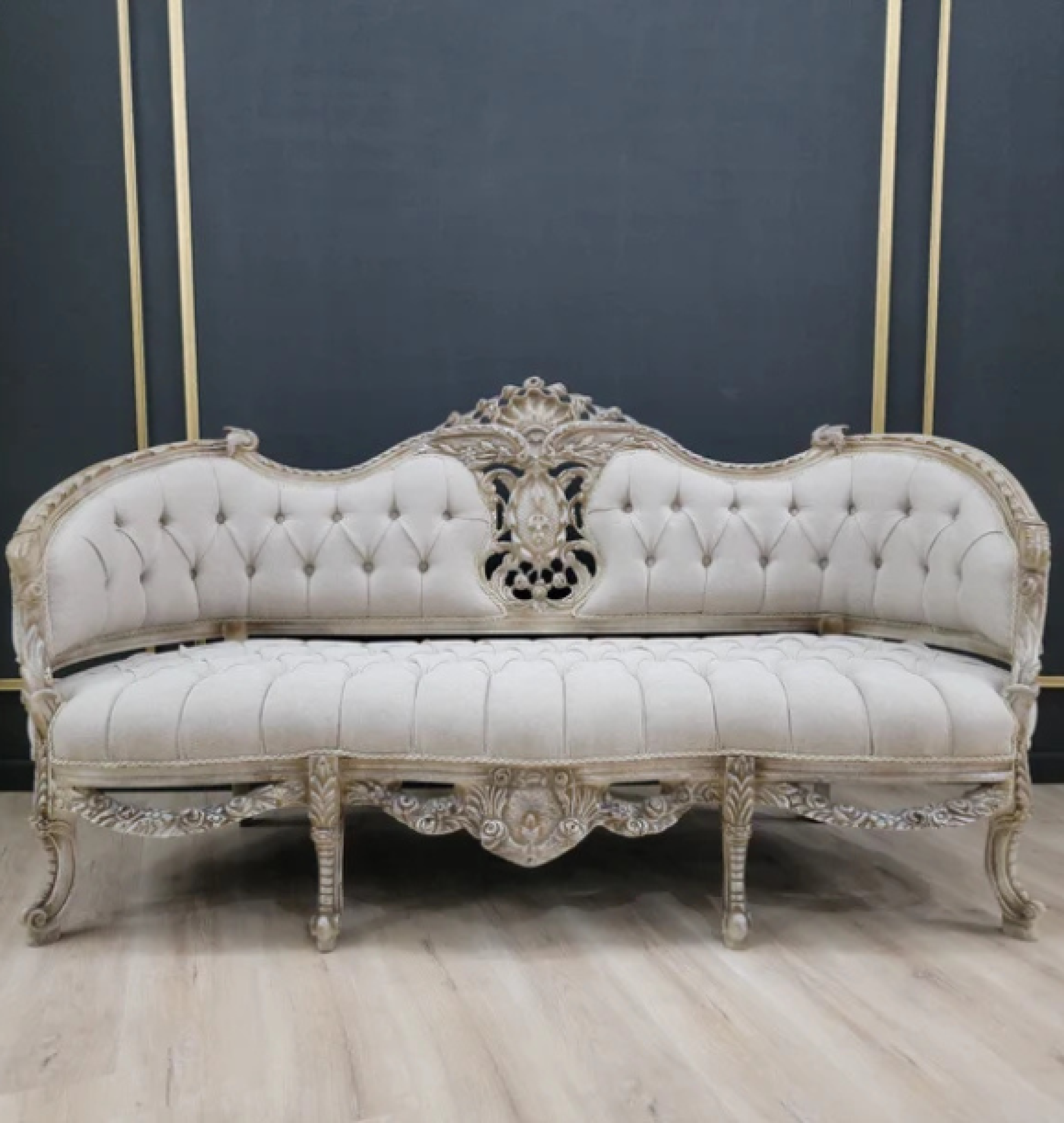 beige sofa