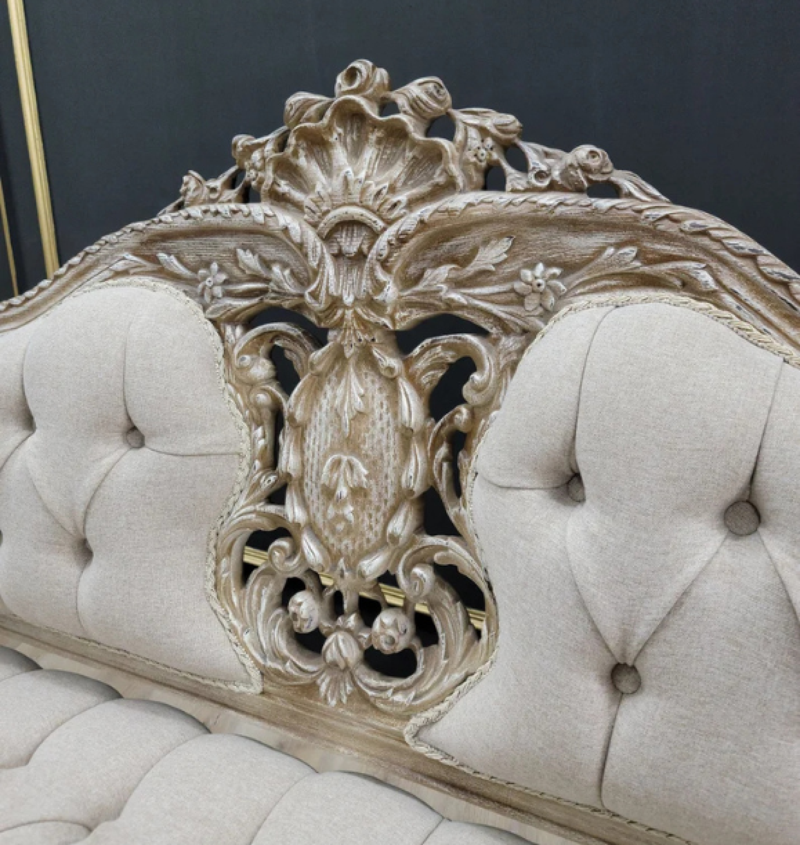 beige sofa