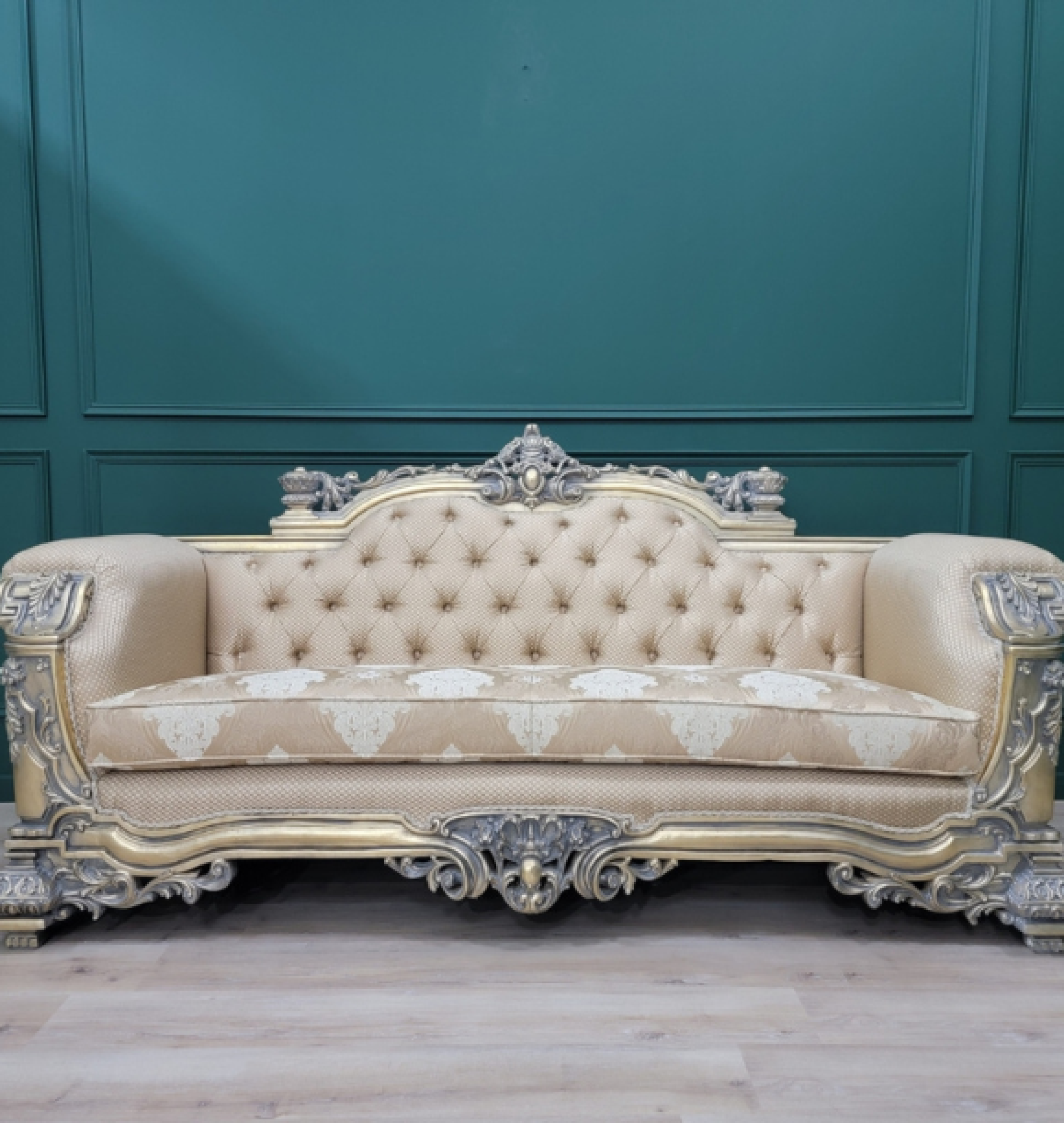 damask sofa