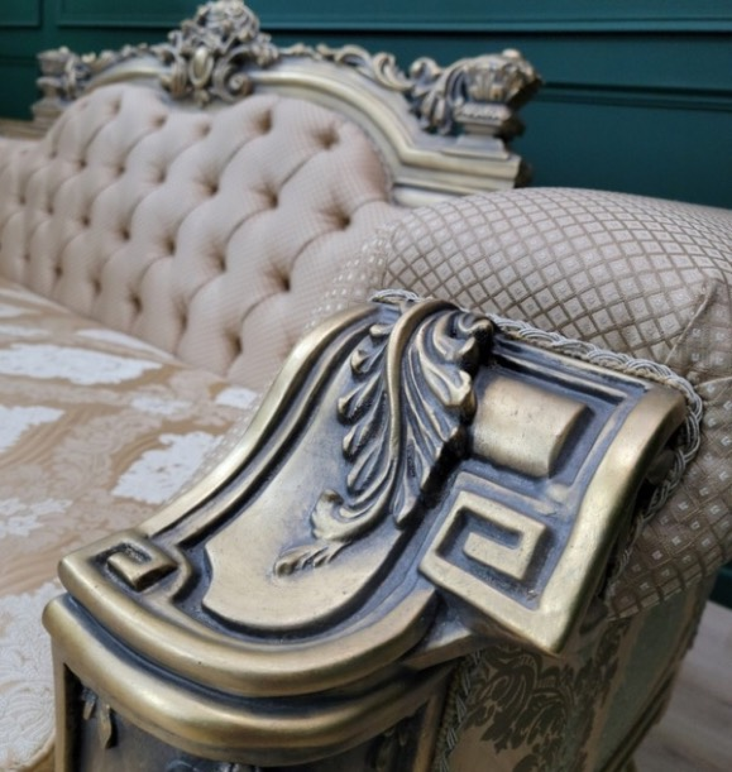damask sofa