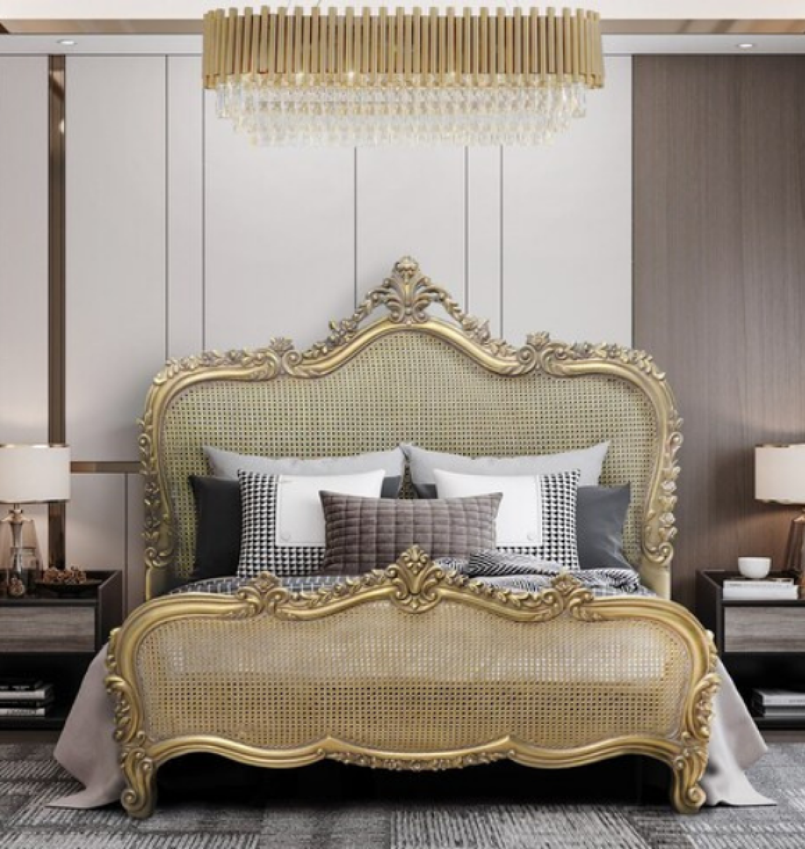 gold bed