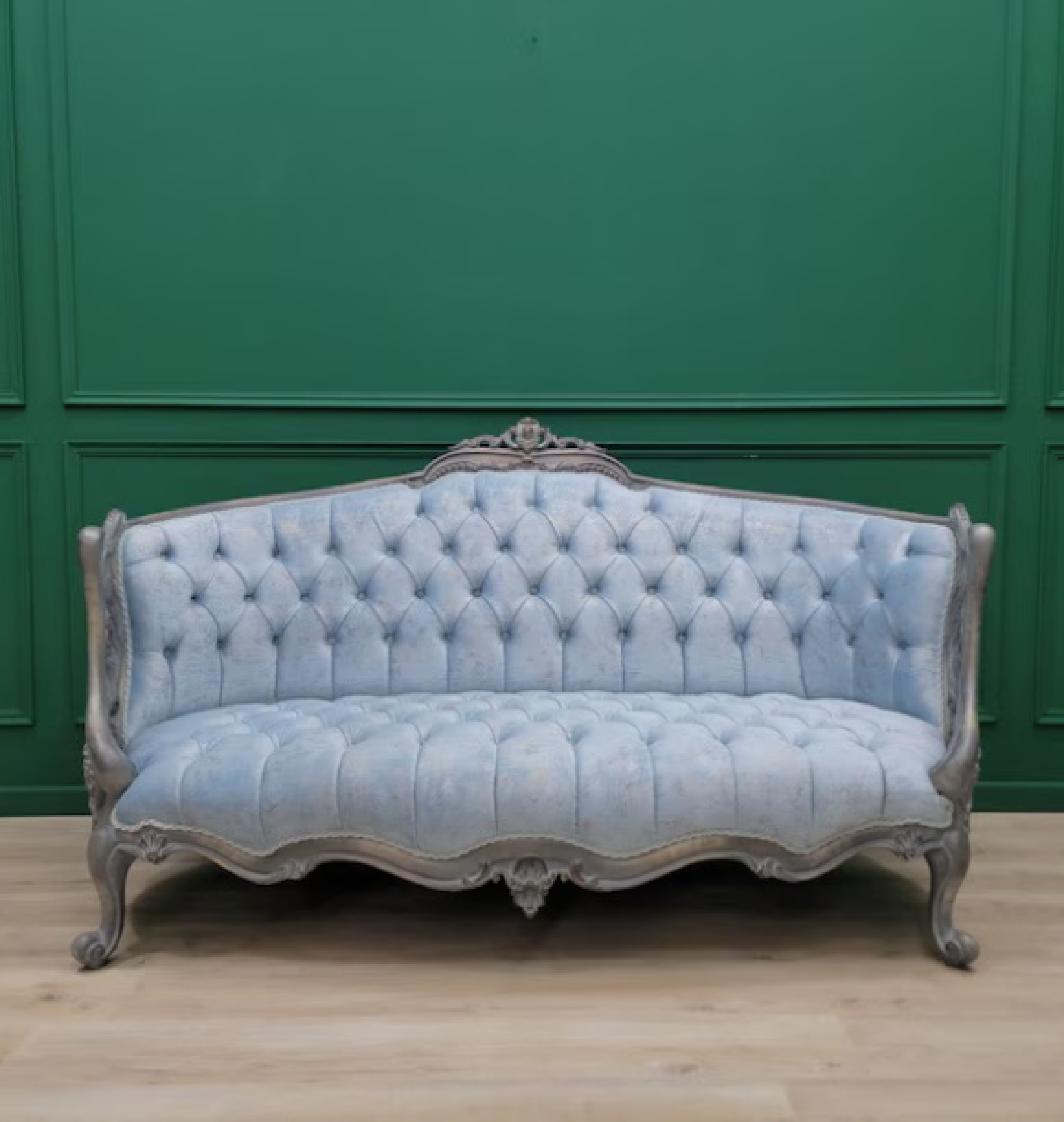 aqua sofa