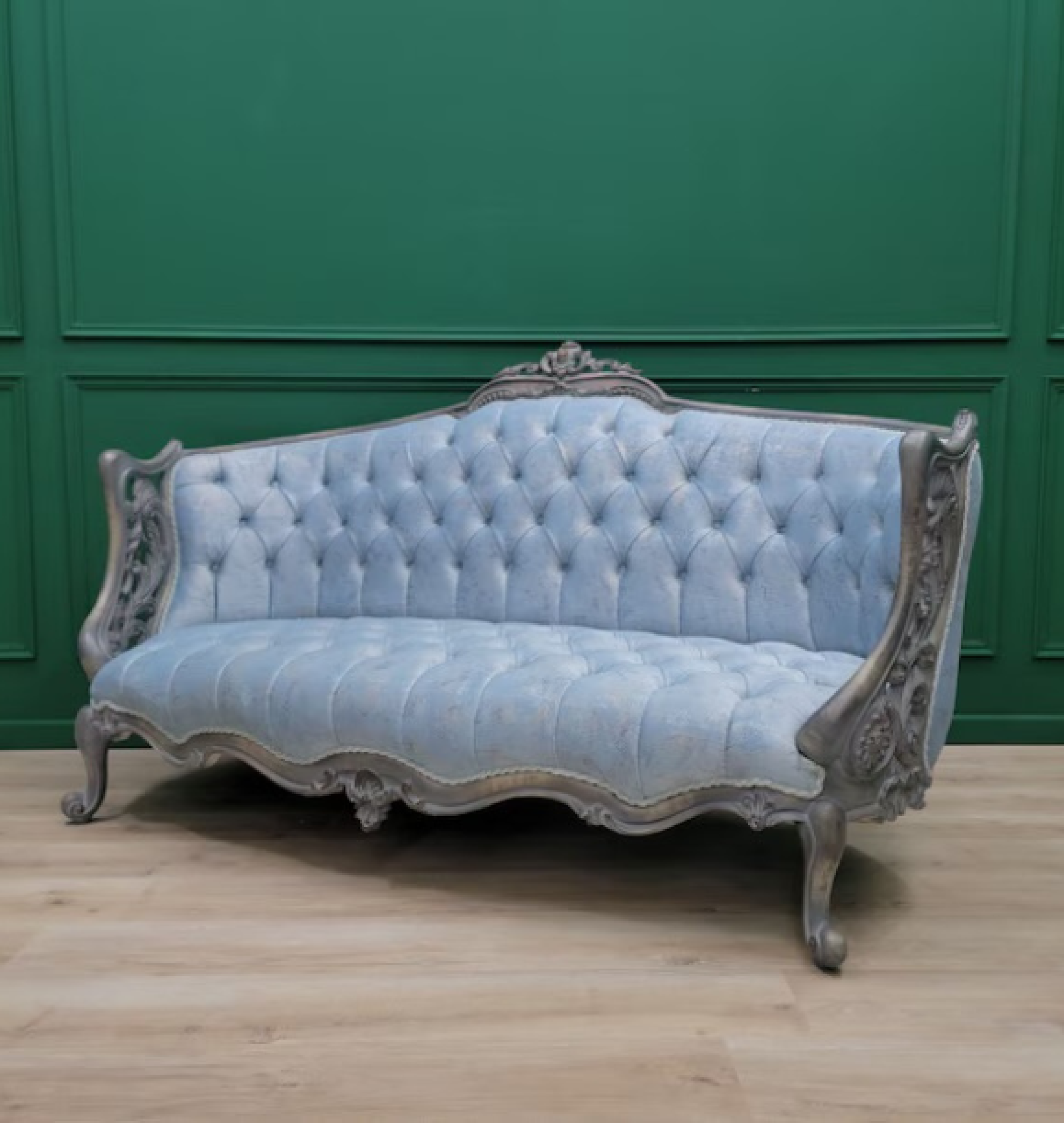 aqua sofa