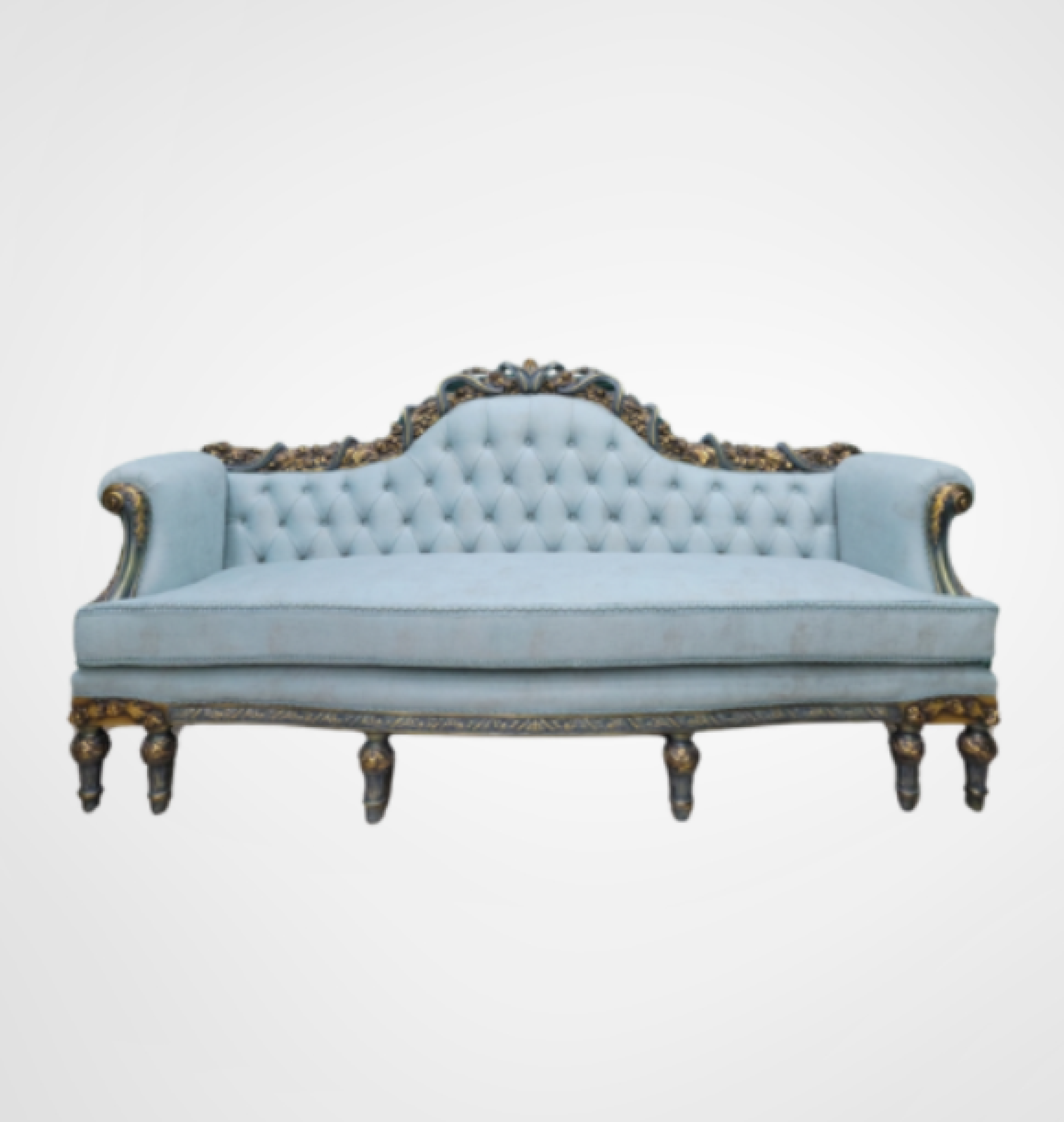 aqua sofa