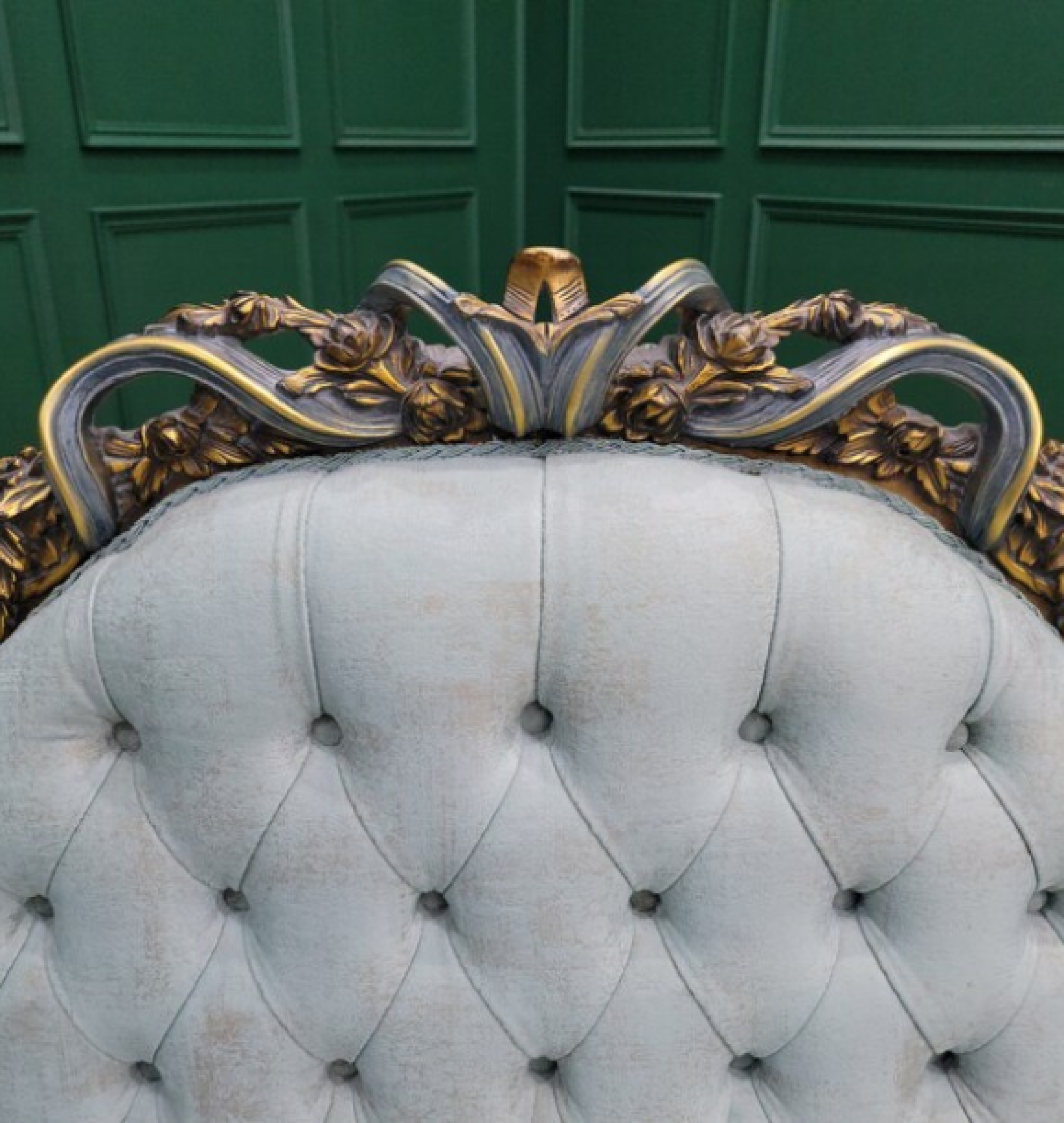 aqua sofa