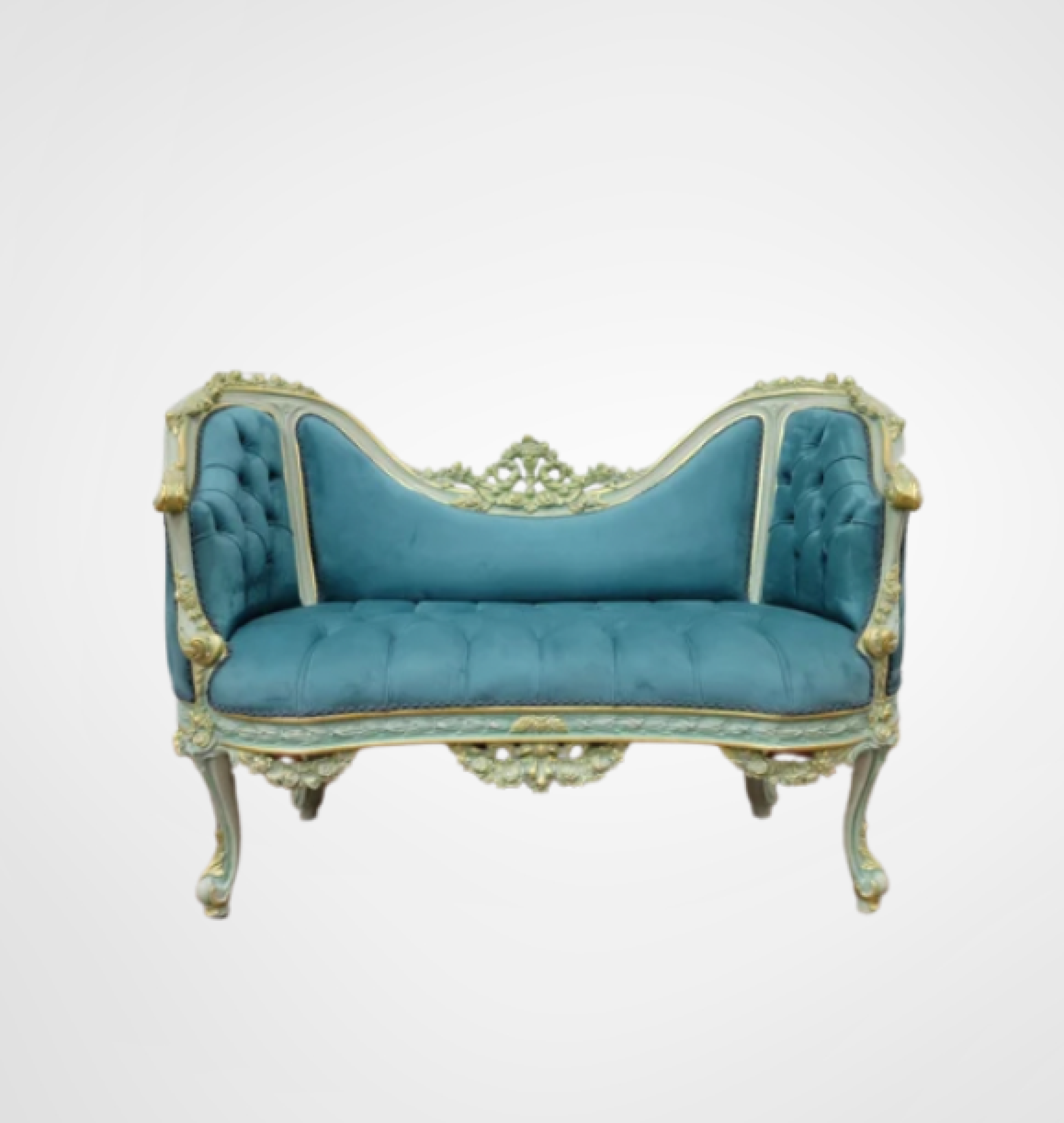 teal bench