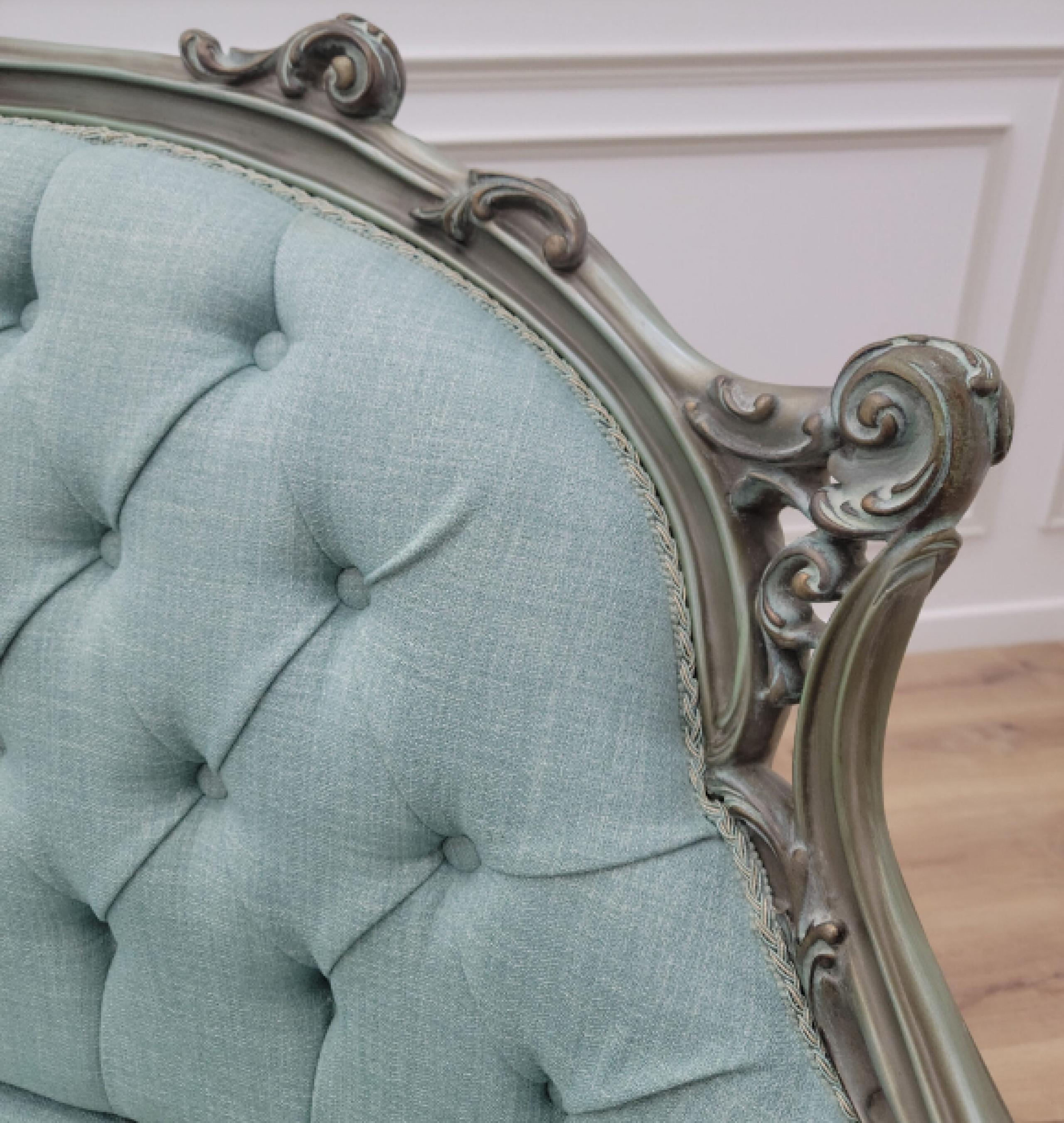 aqua sofa