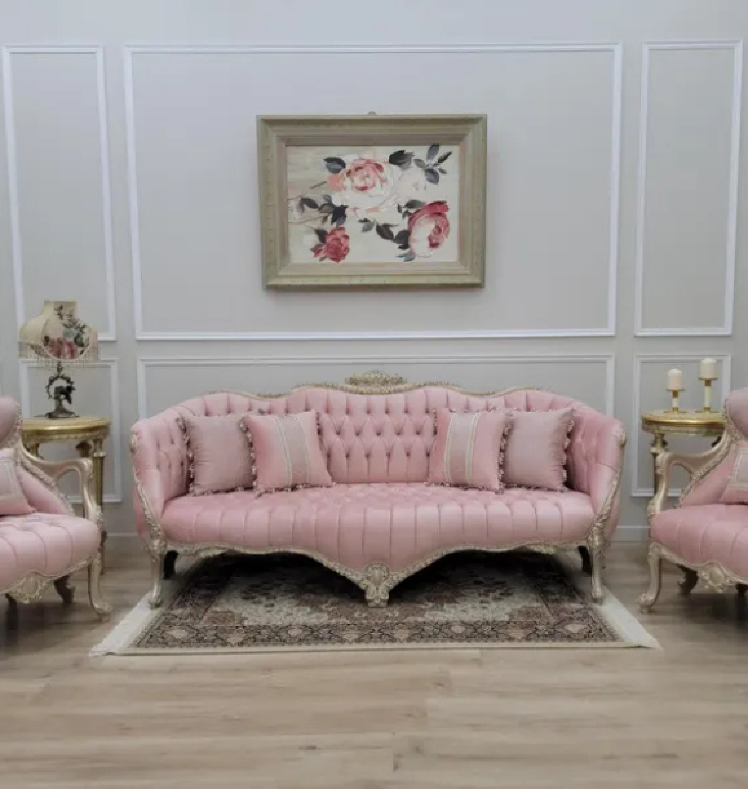 rose sofa