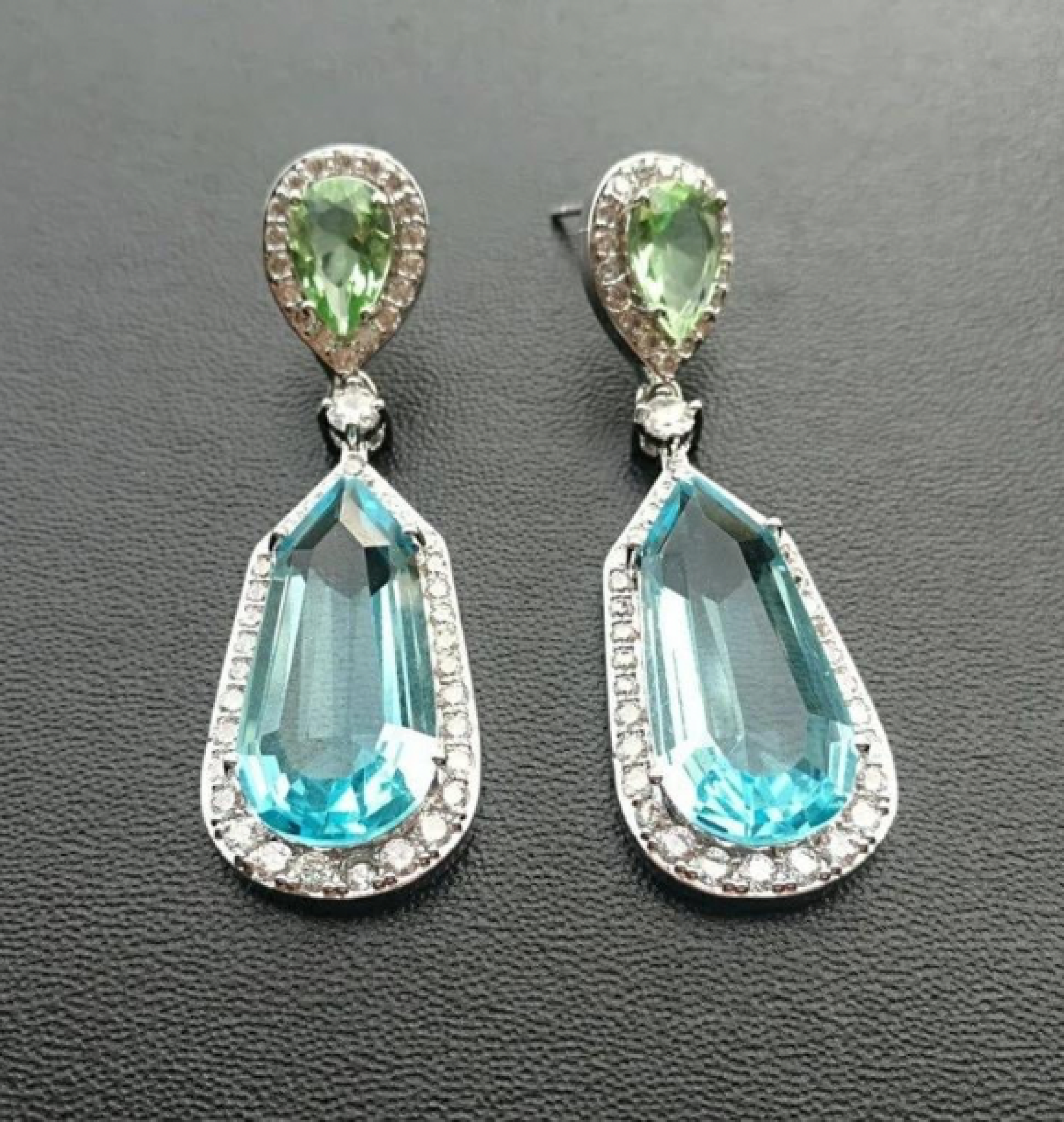 aquamarine earrings