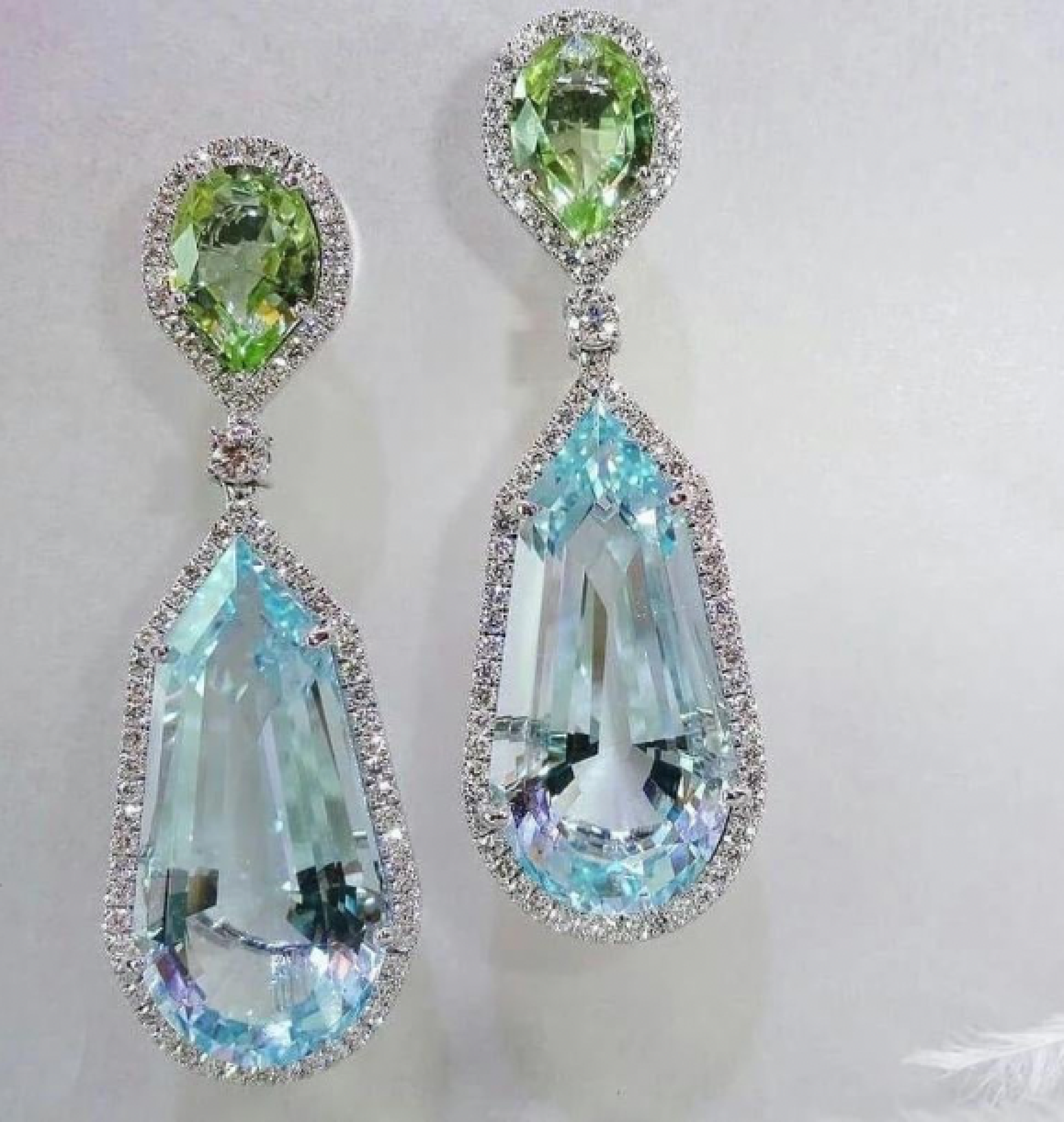 aquamarine earrings