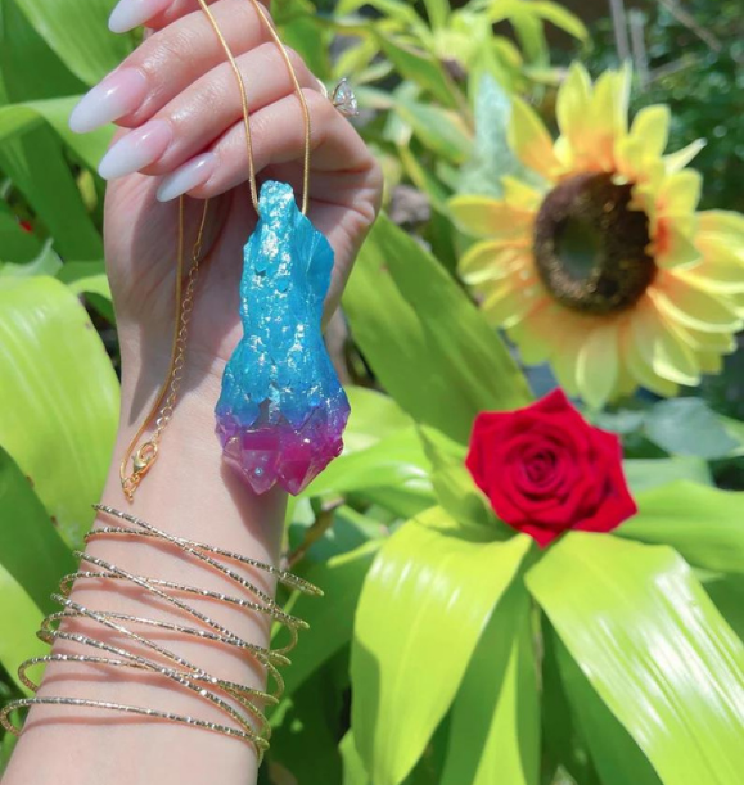 tourmaline necklace