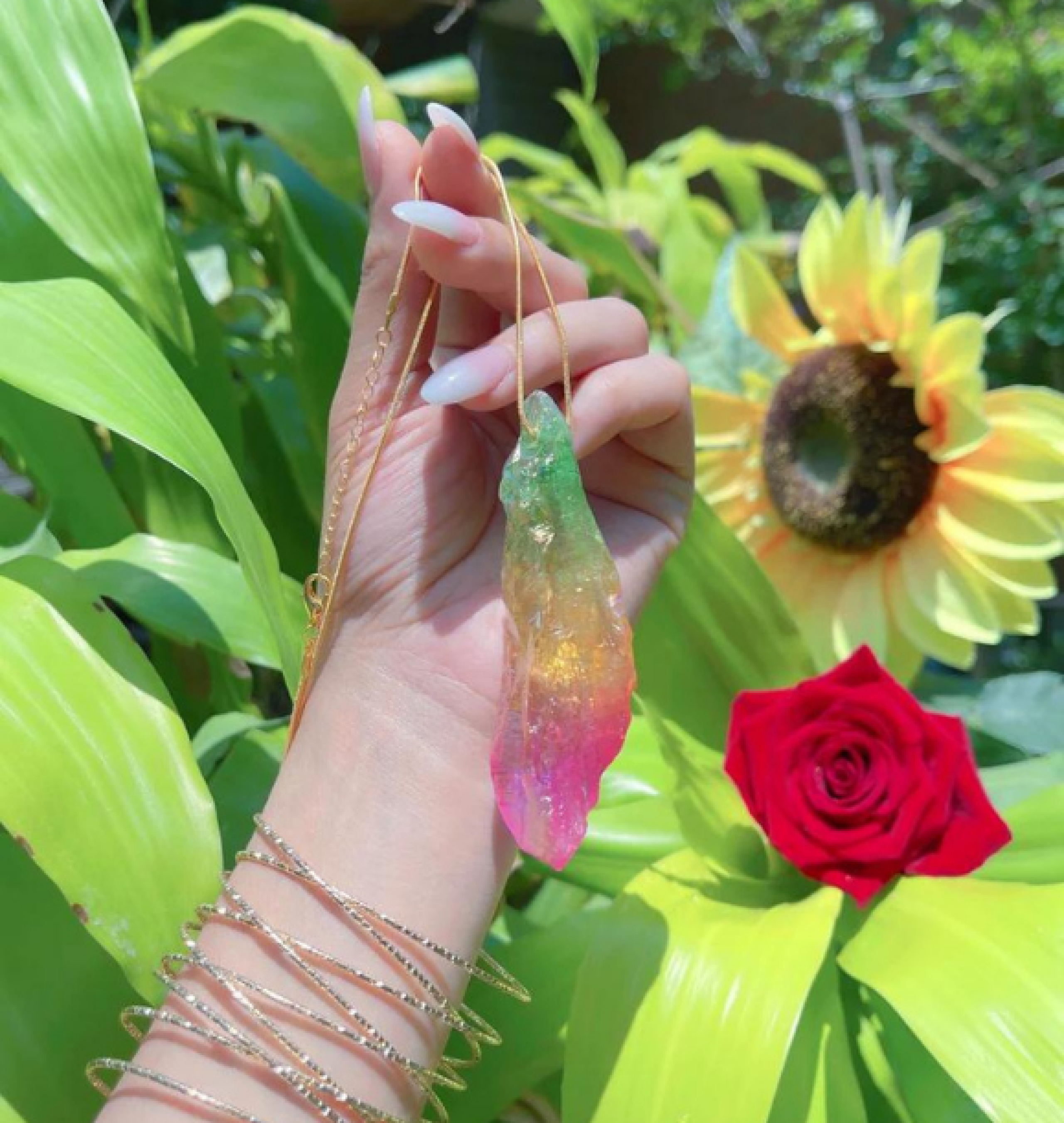 tourmaline necklace