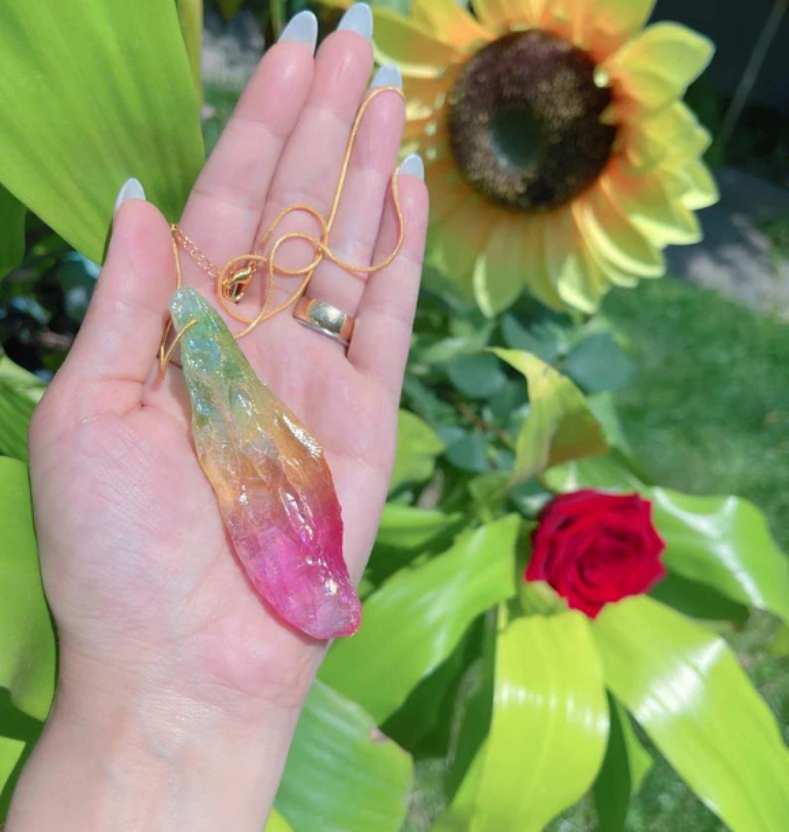 tourmaline necklace