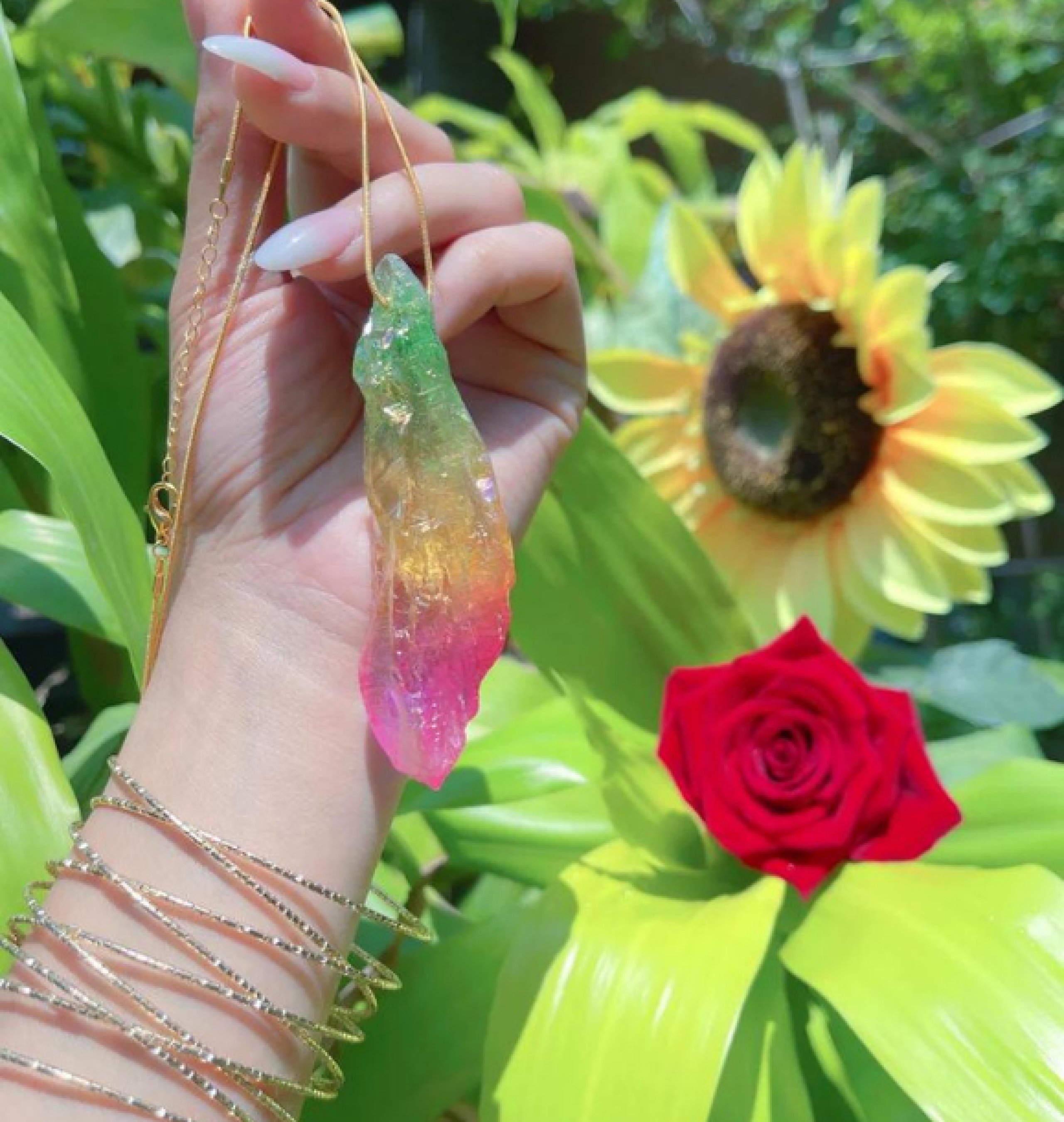 tourmaline necklace