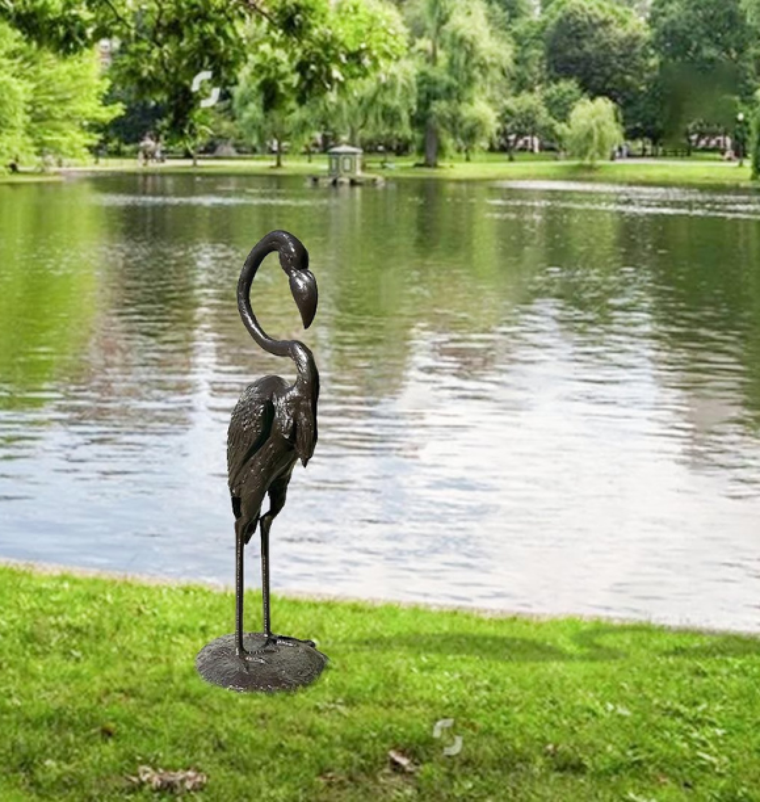 pelican statue