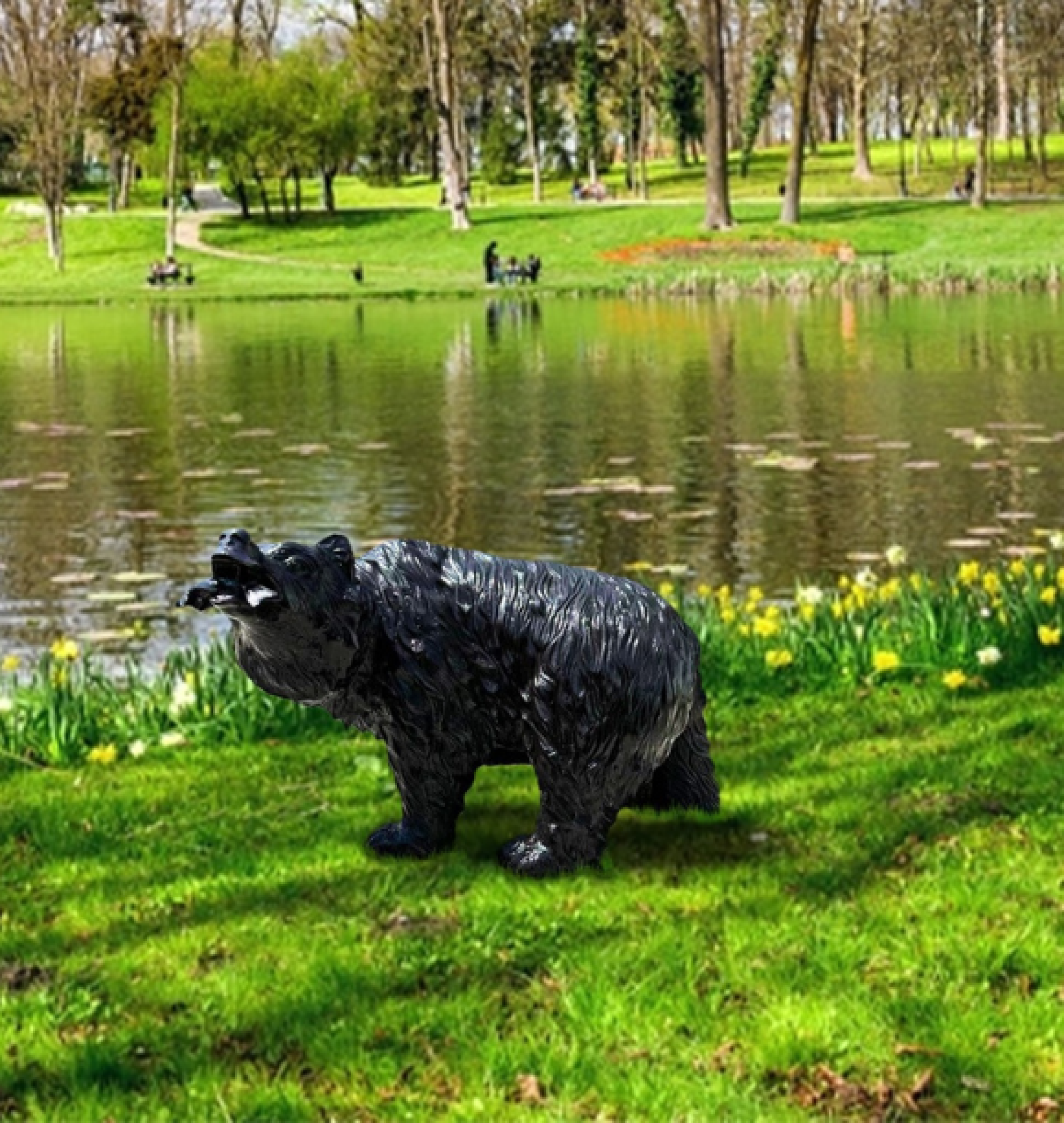 bear statue