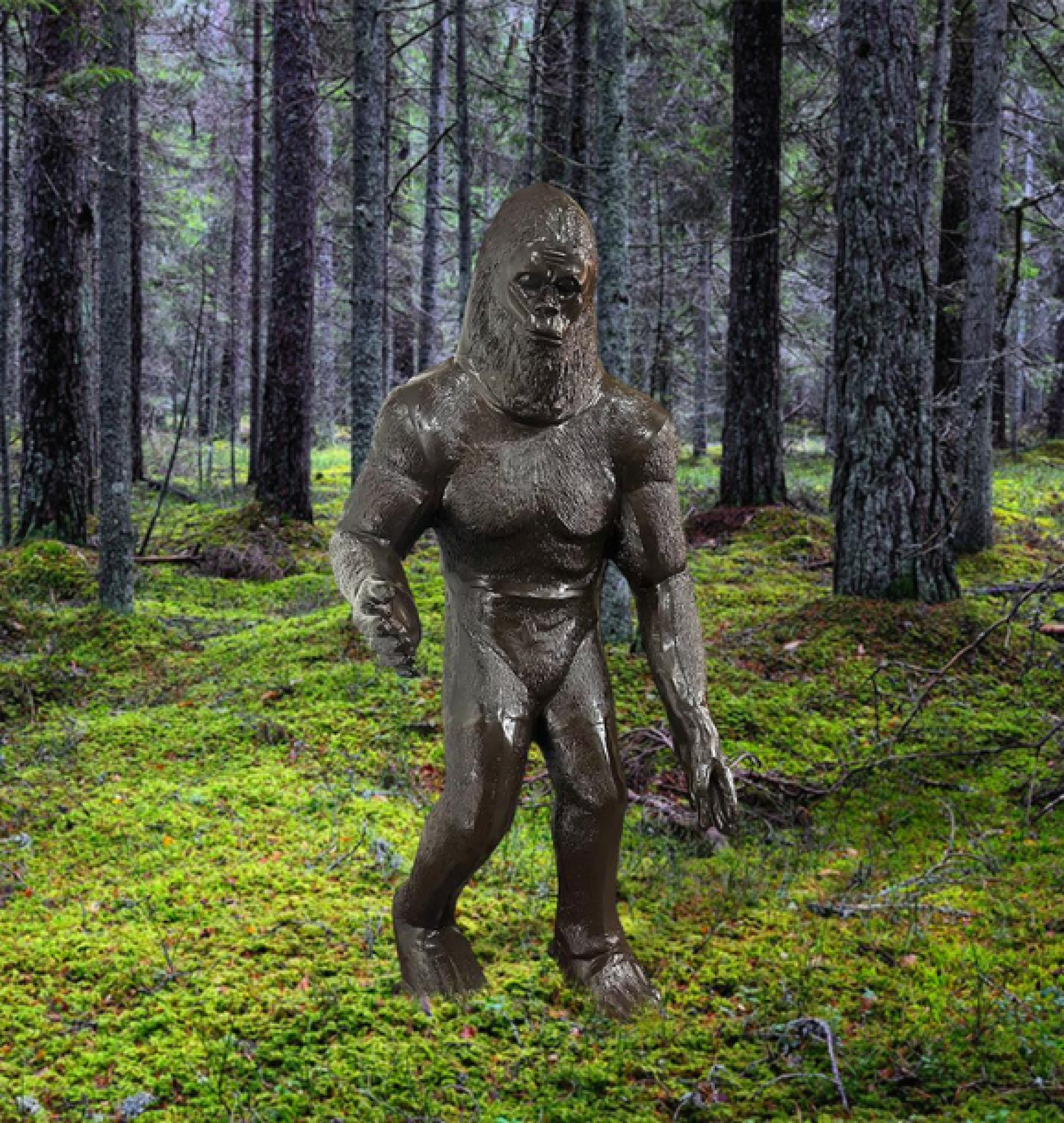 bigfoot statue