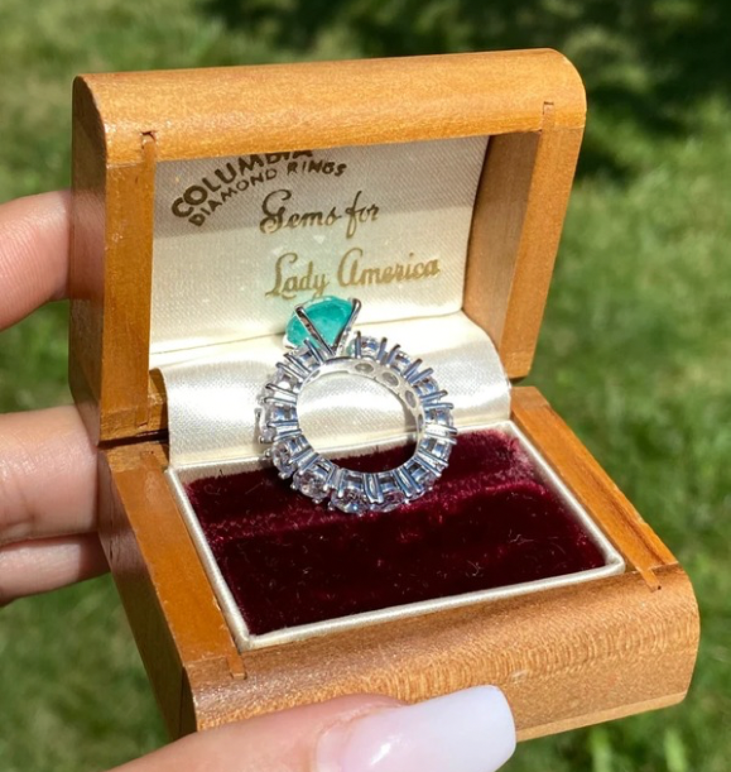 emerald ring