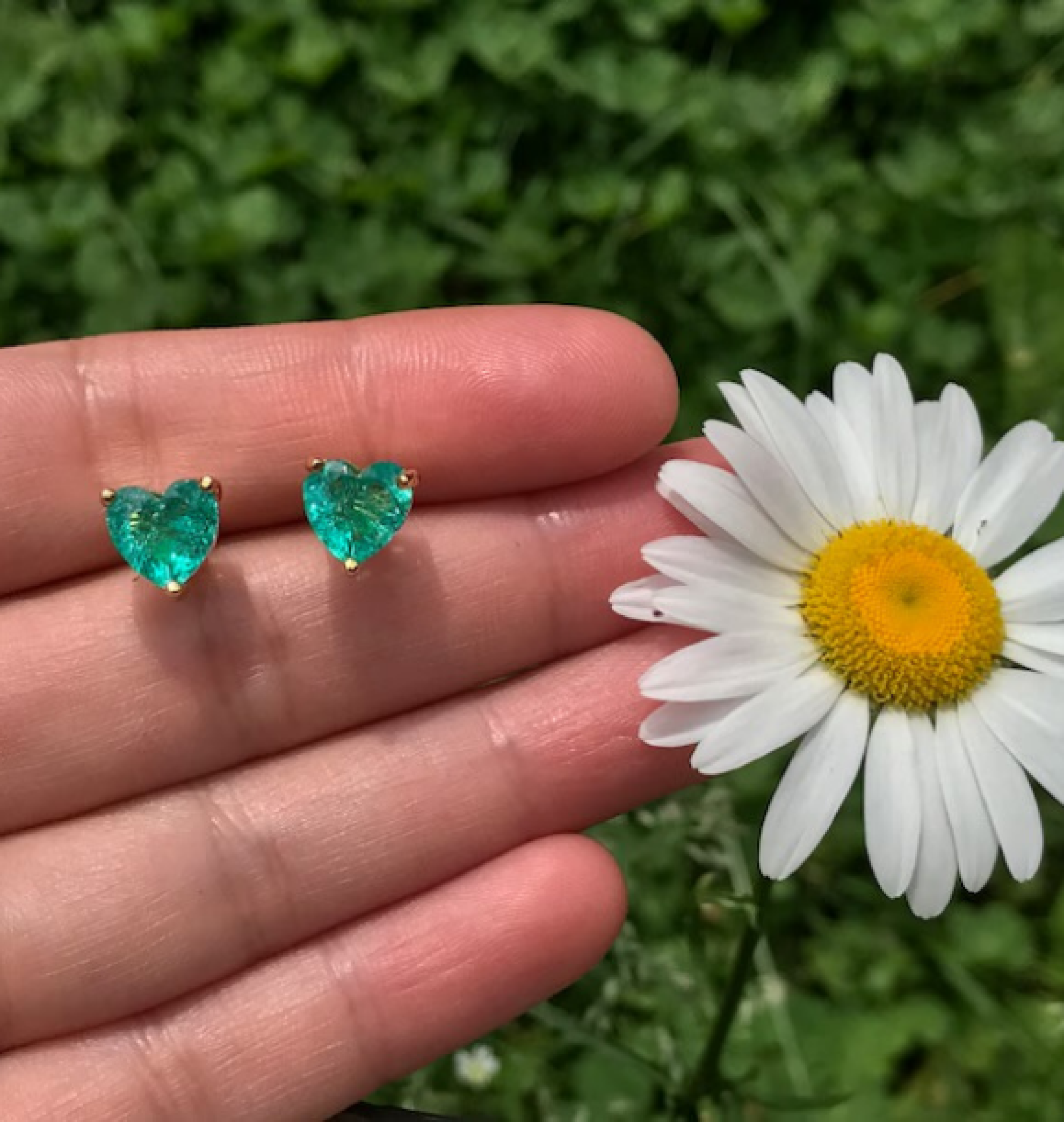 heart earrings
