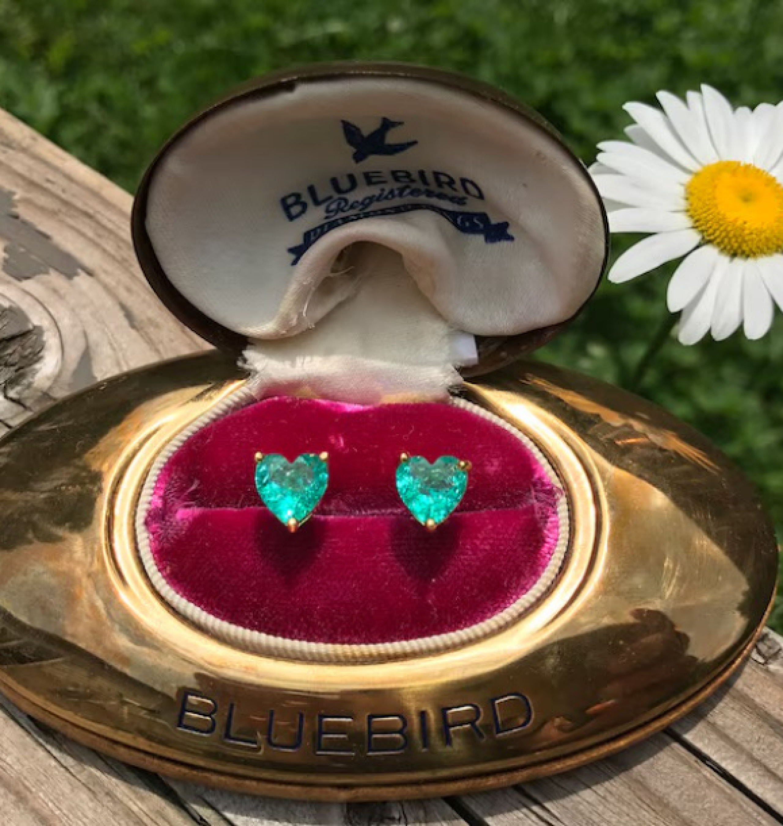 heart earrings