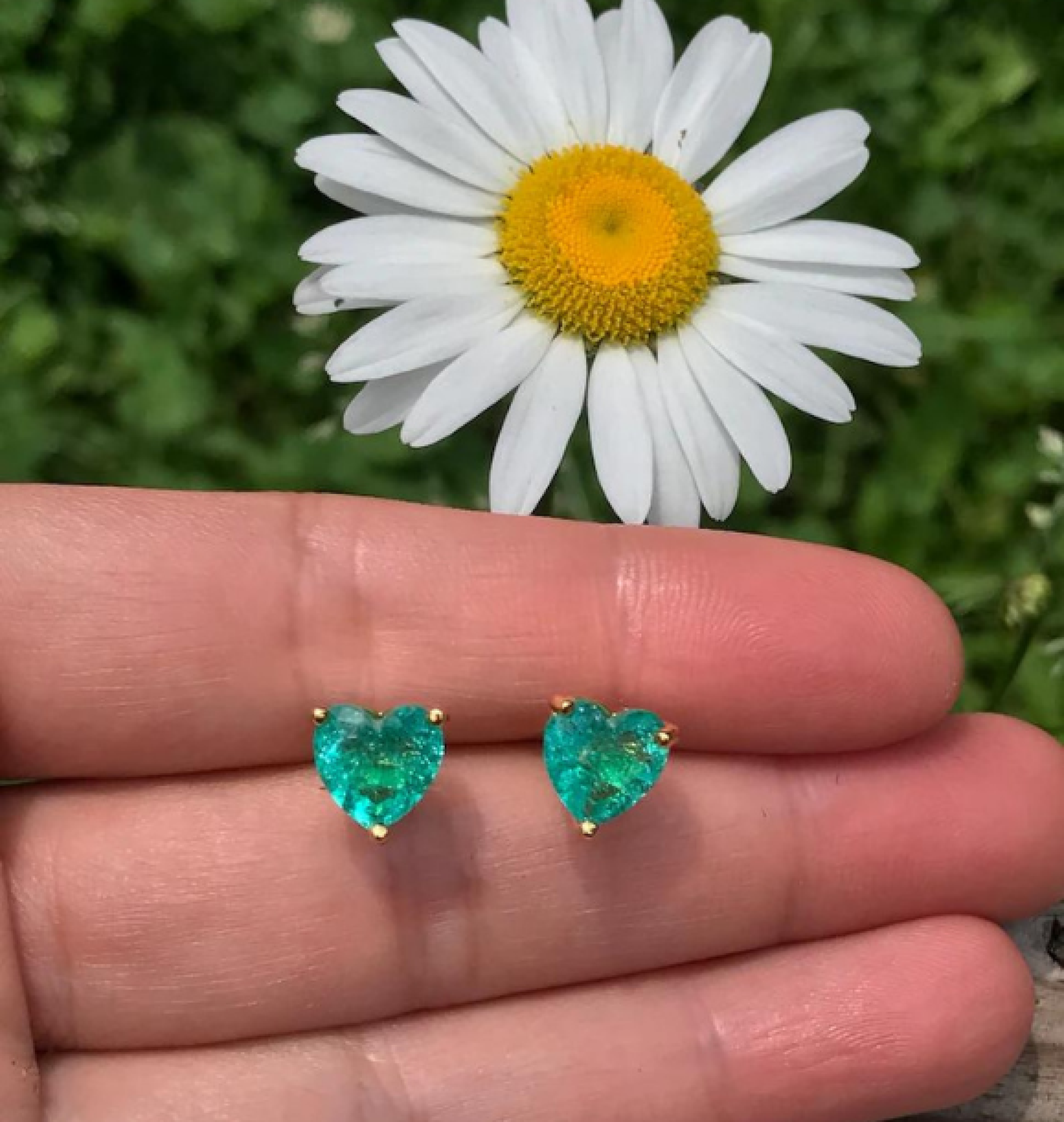 heart earrings