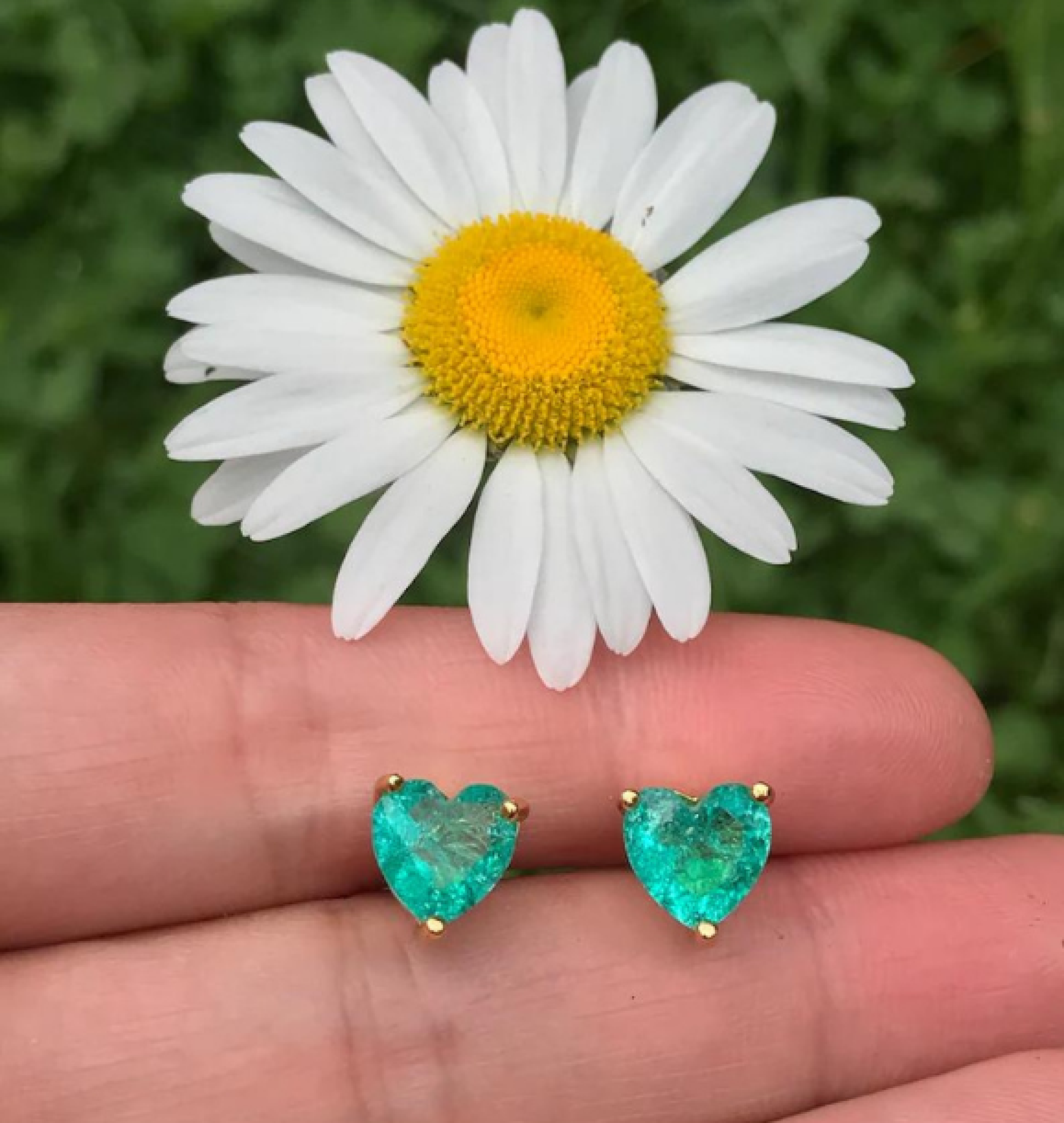 heart earrings