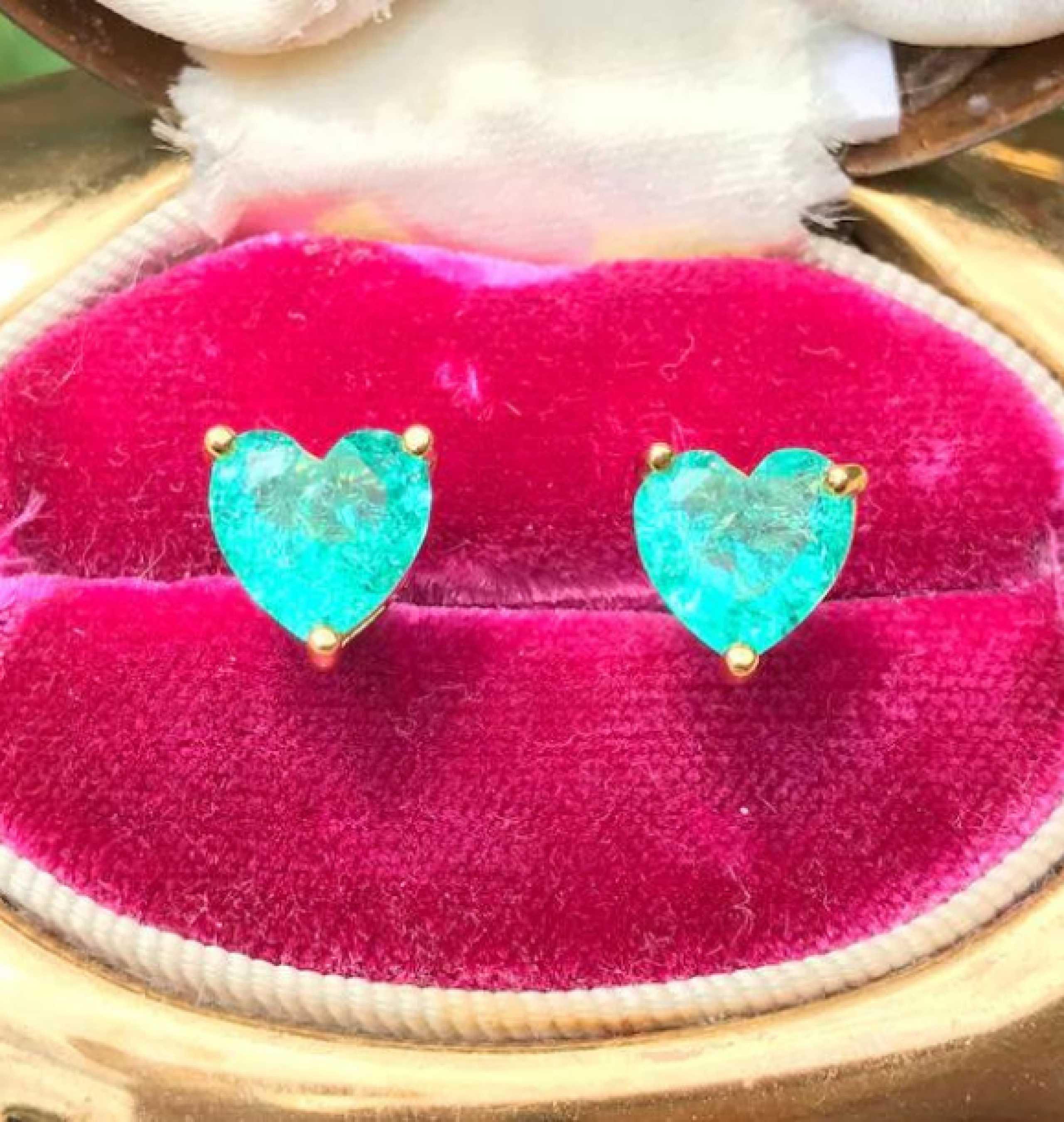 heart earrings
