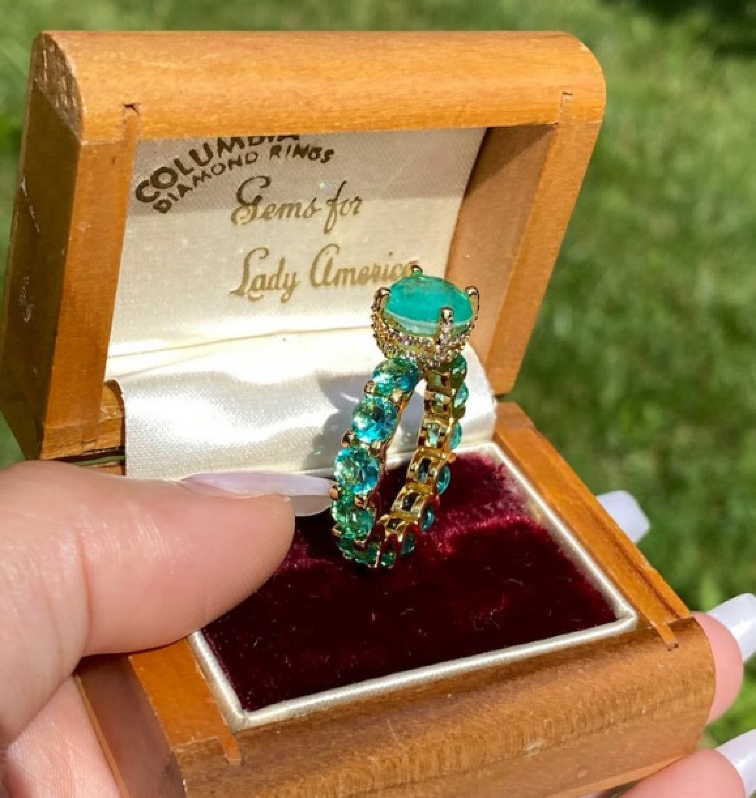 emerald ring