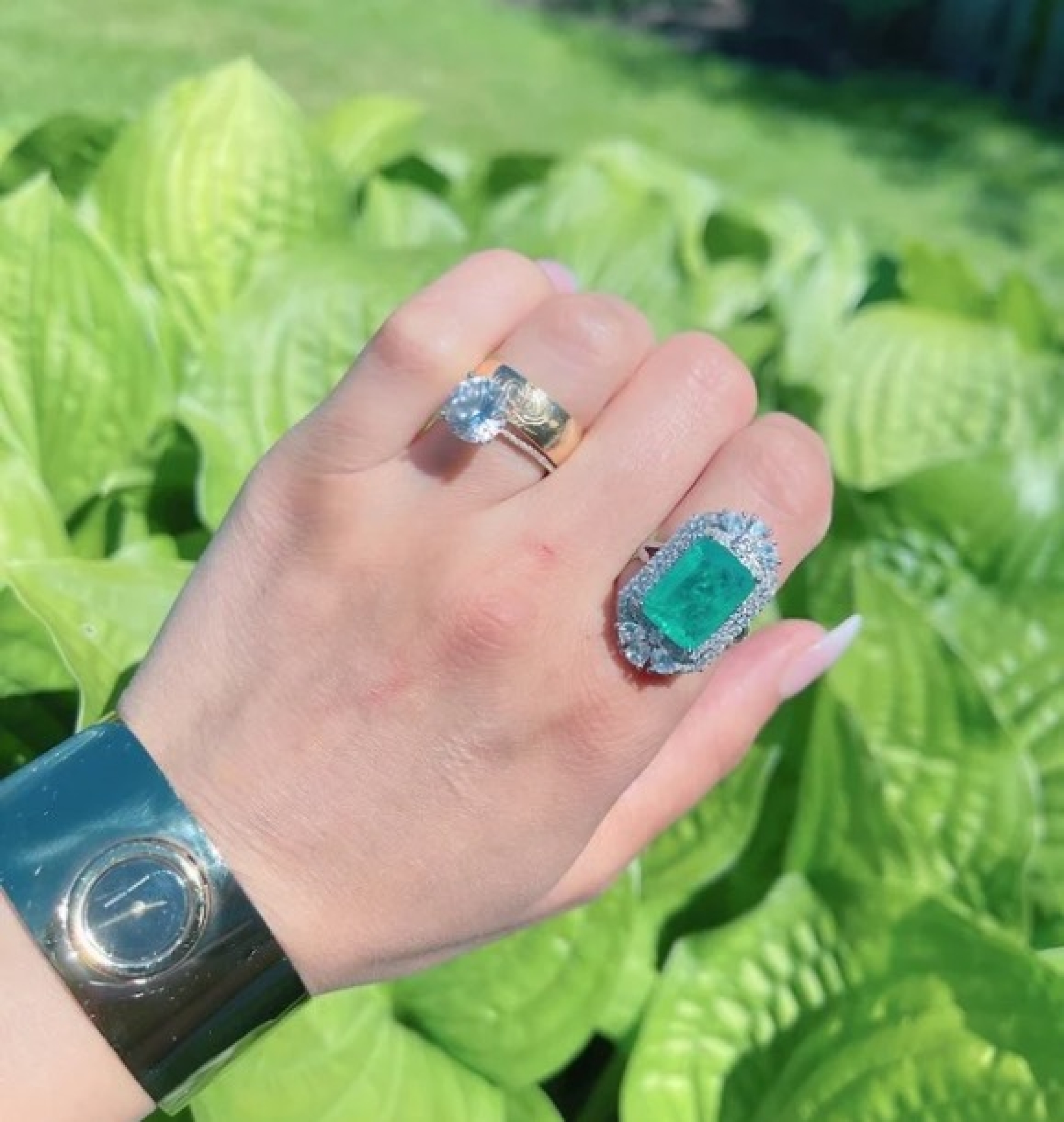 emerald ring