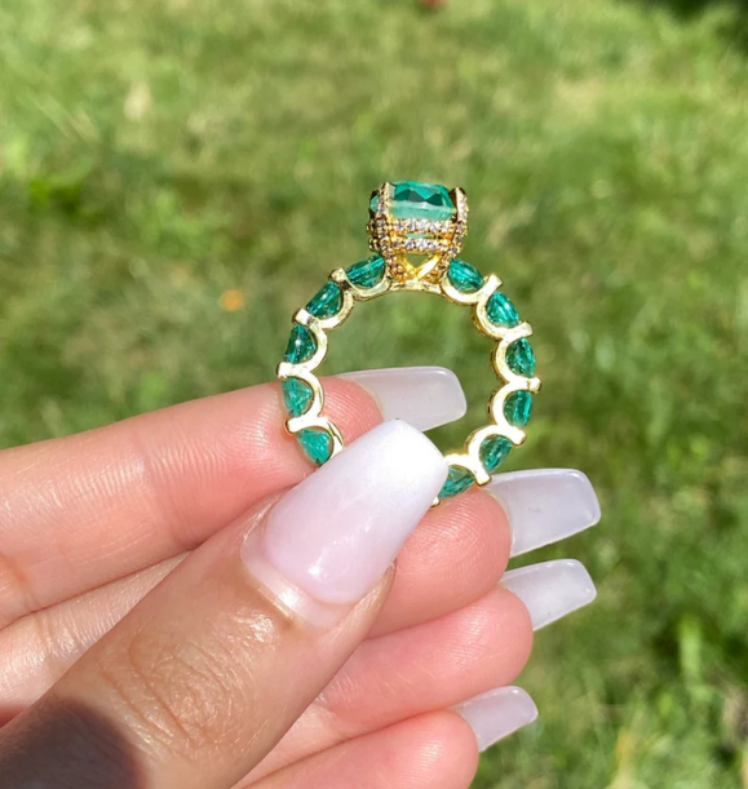 emerald ring