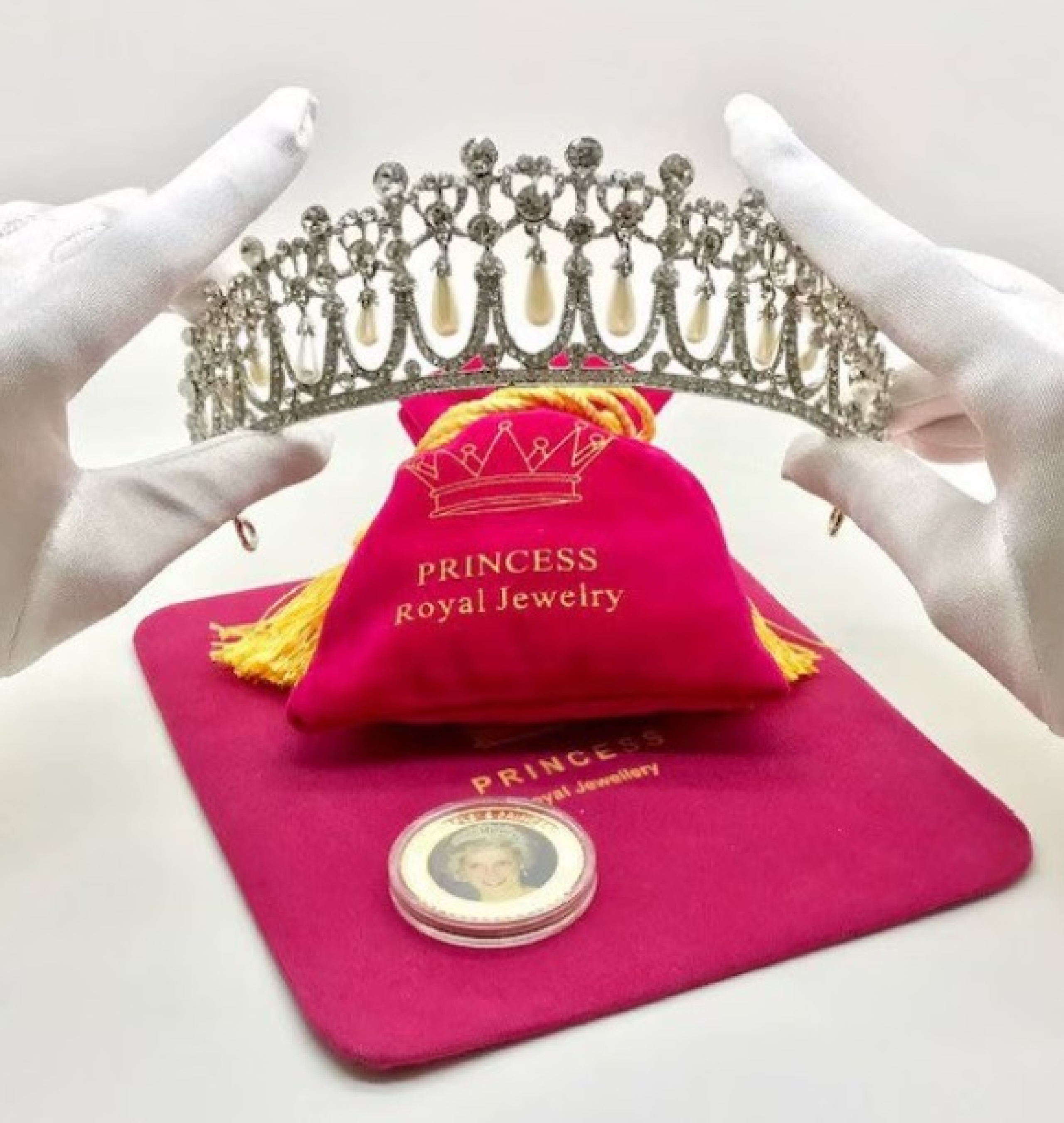 crystal tiara