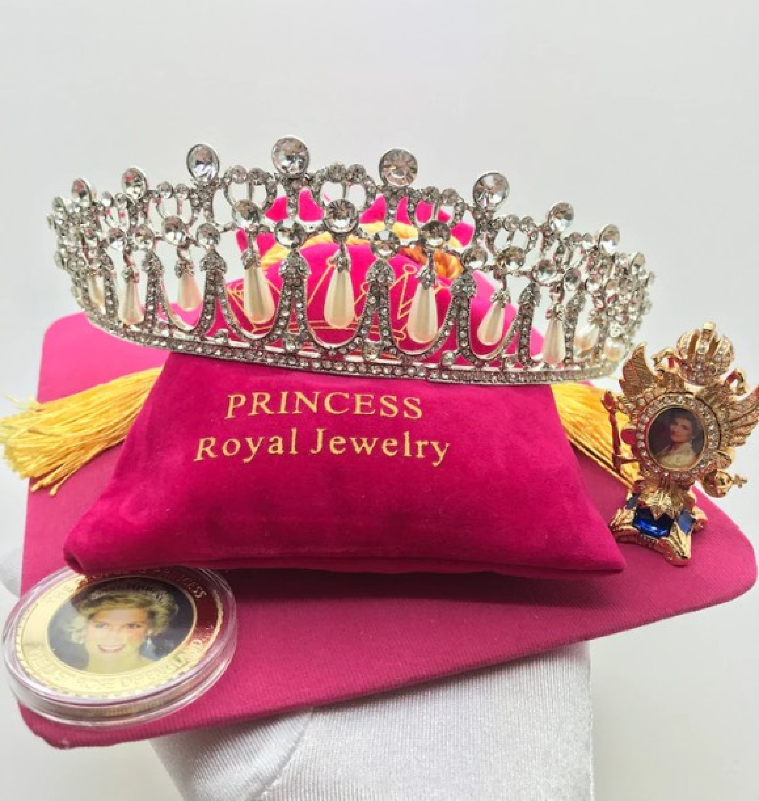 crystal tiara