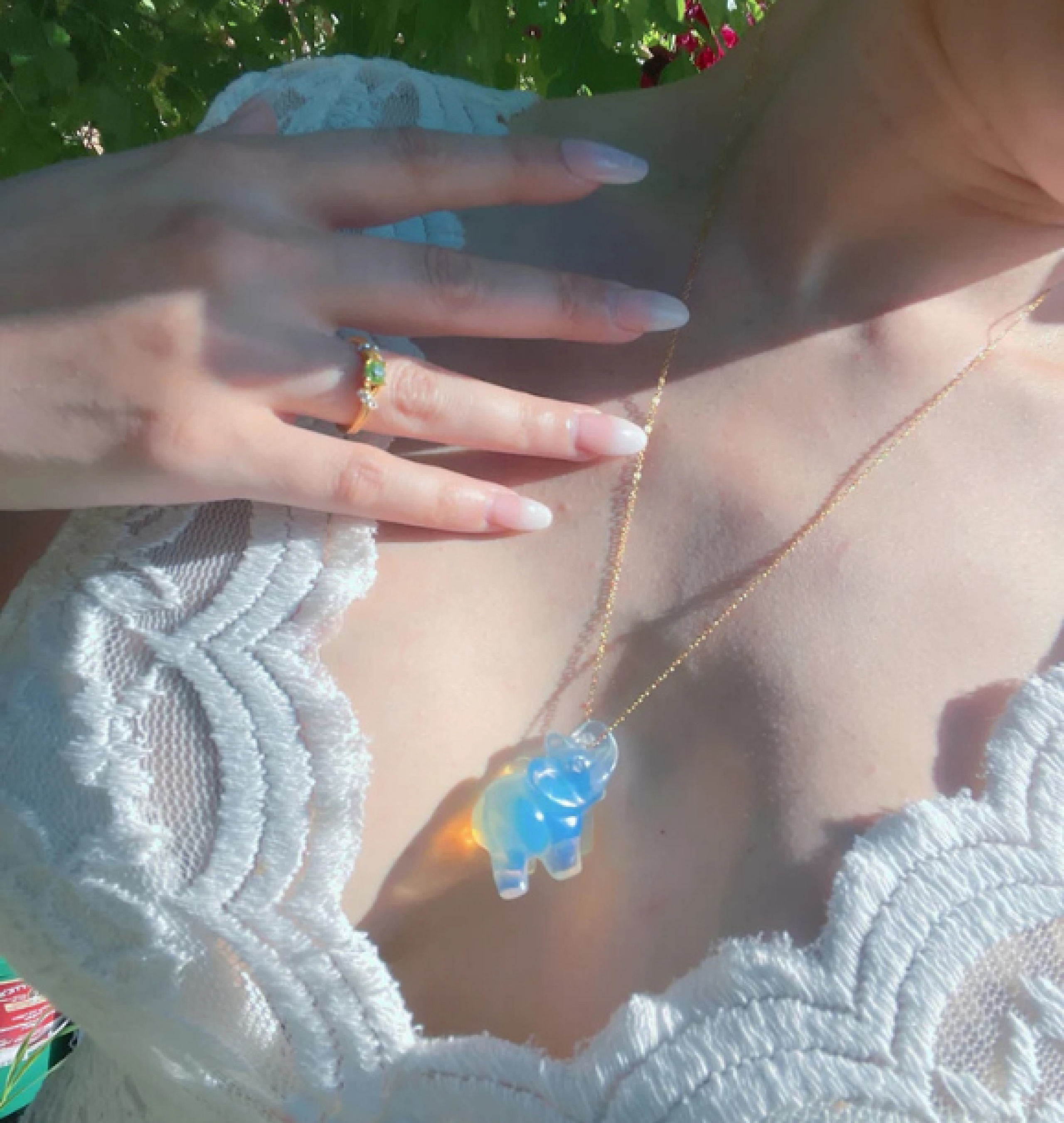 elephant necklace