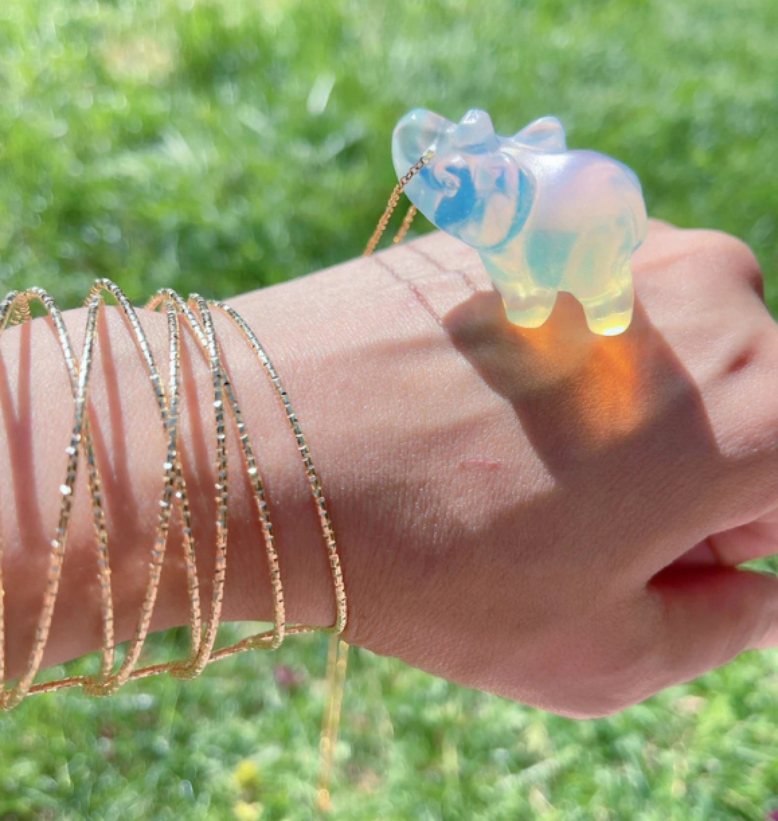 elephant necklace