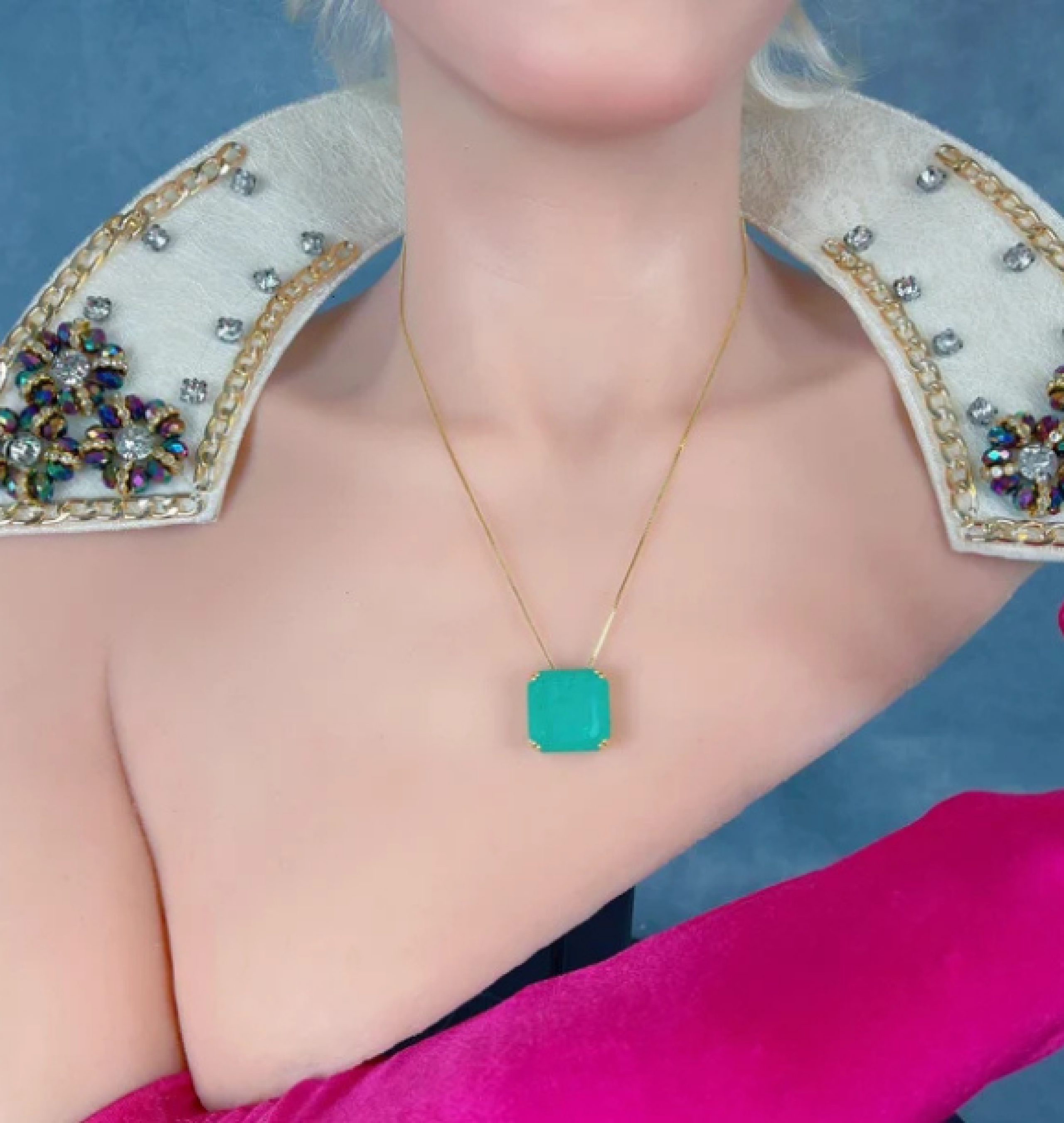 emerald necklac