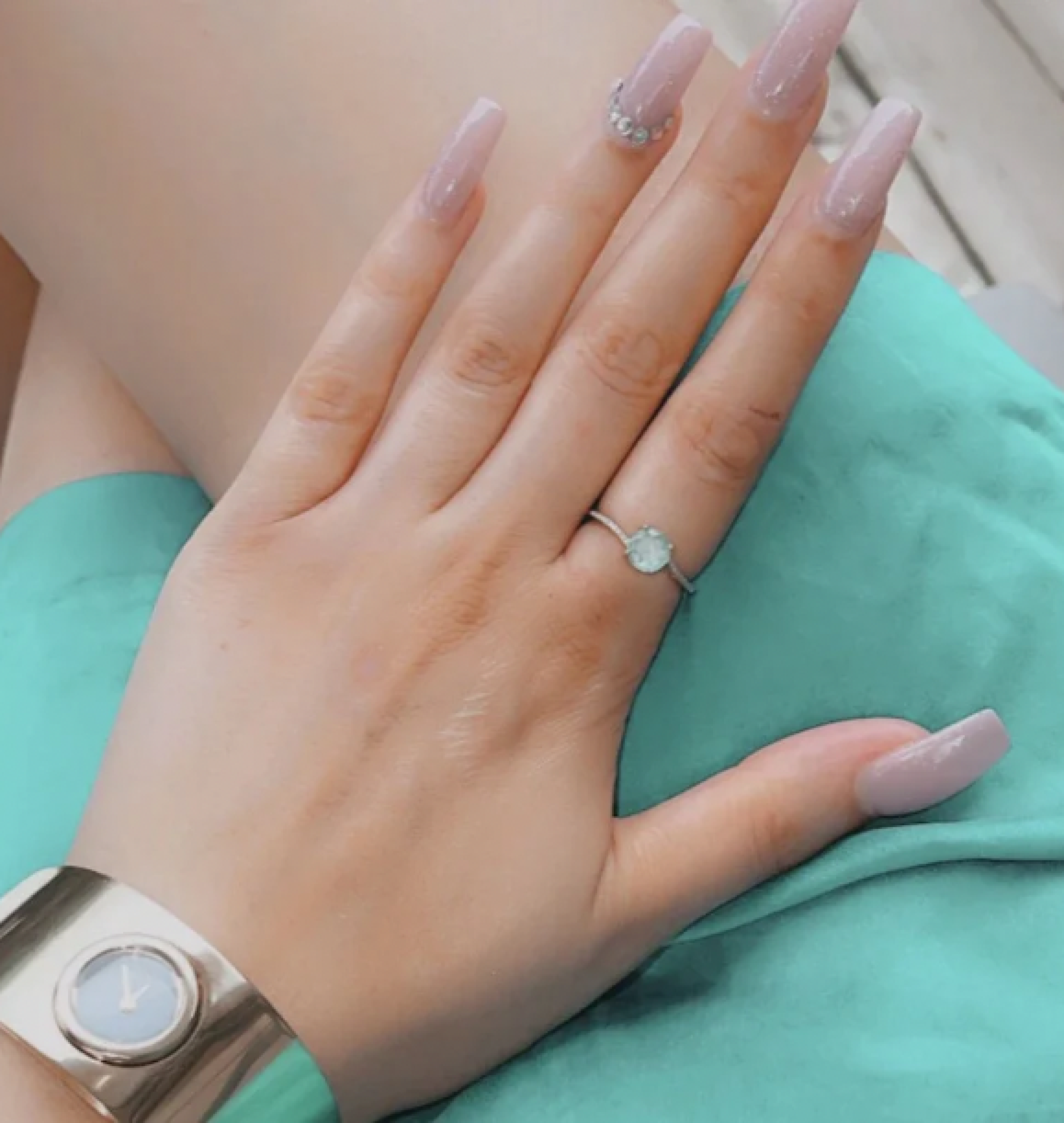 aquamarine ring