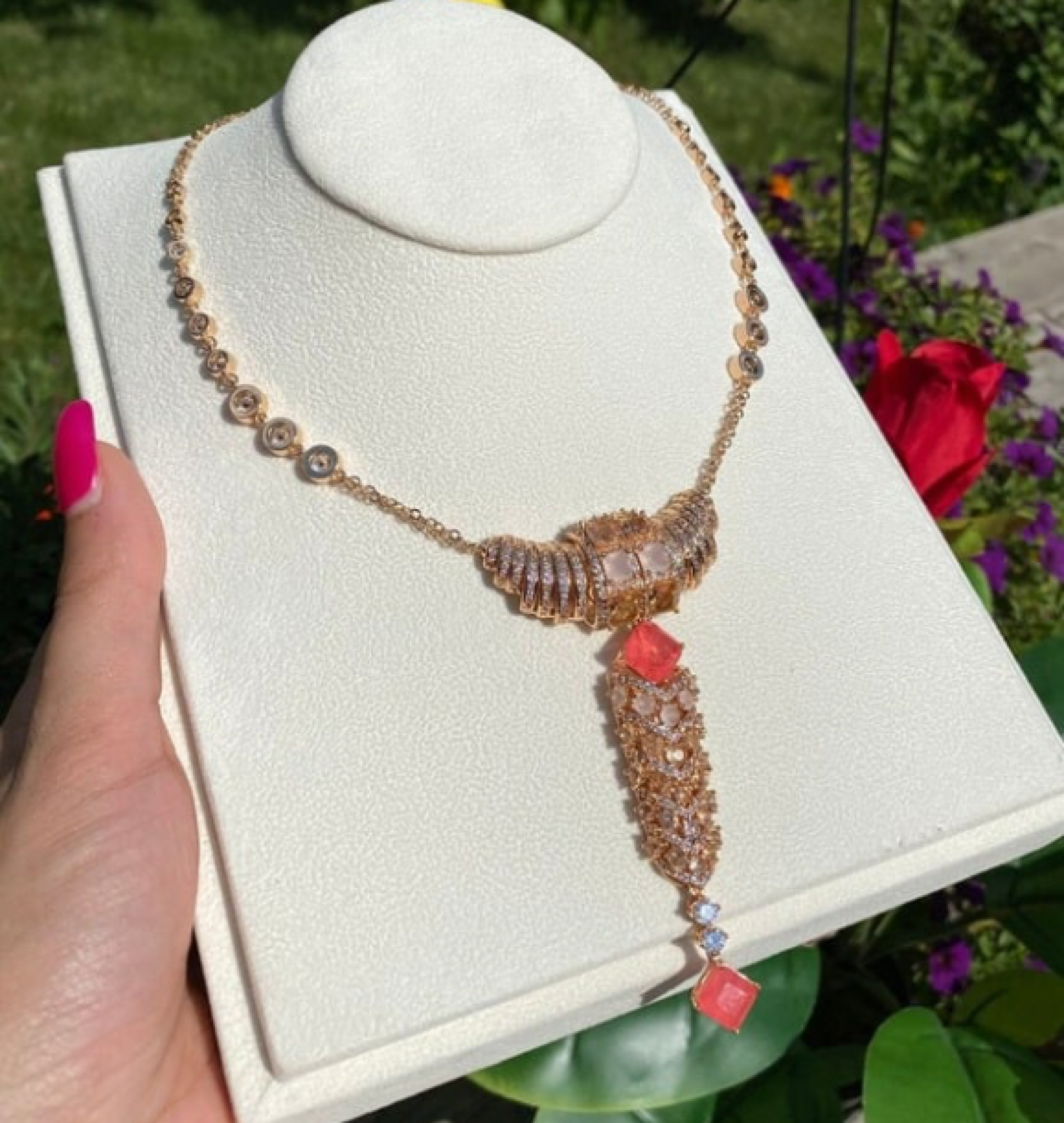 emerald necklace
