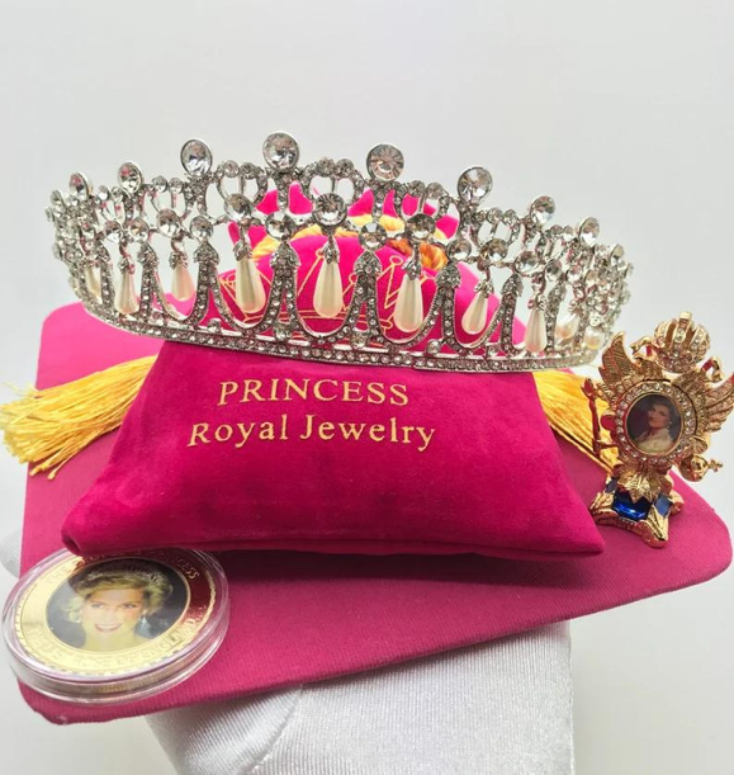 crystal tiara