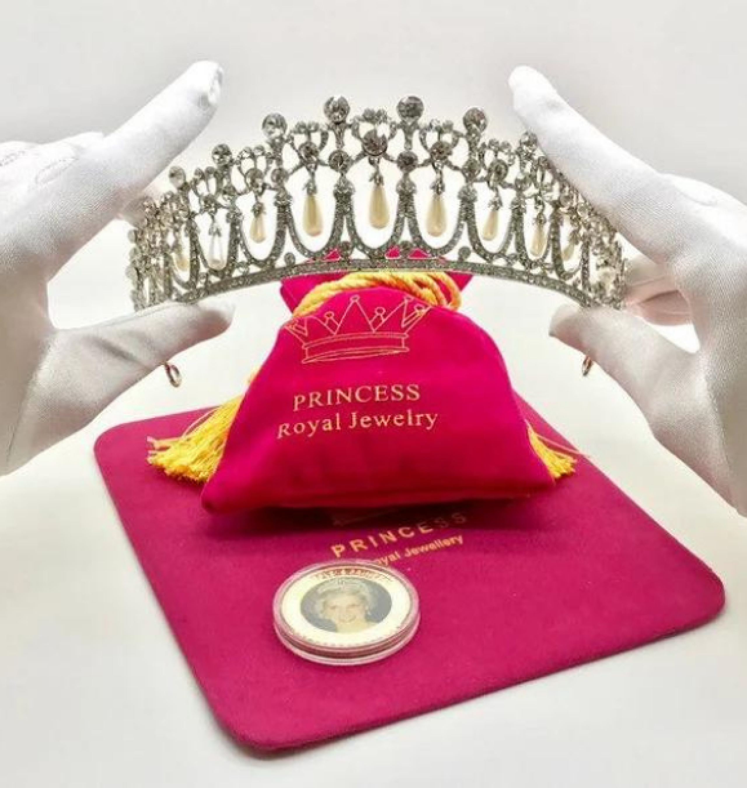 crystal tiara