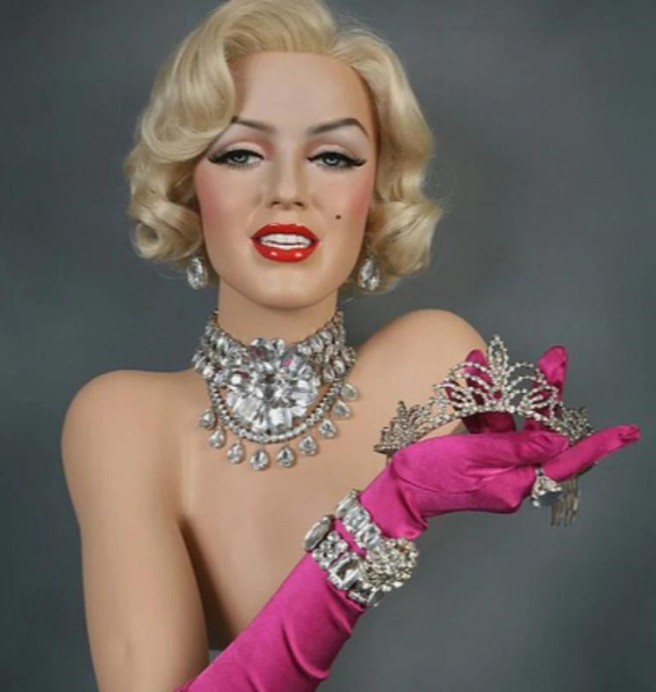 crystal tiara