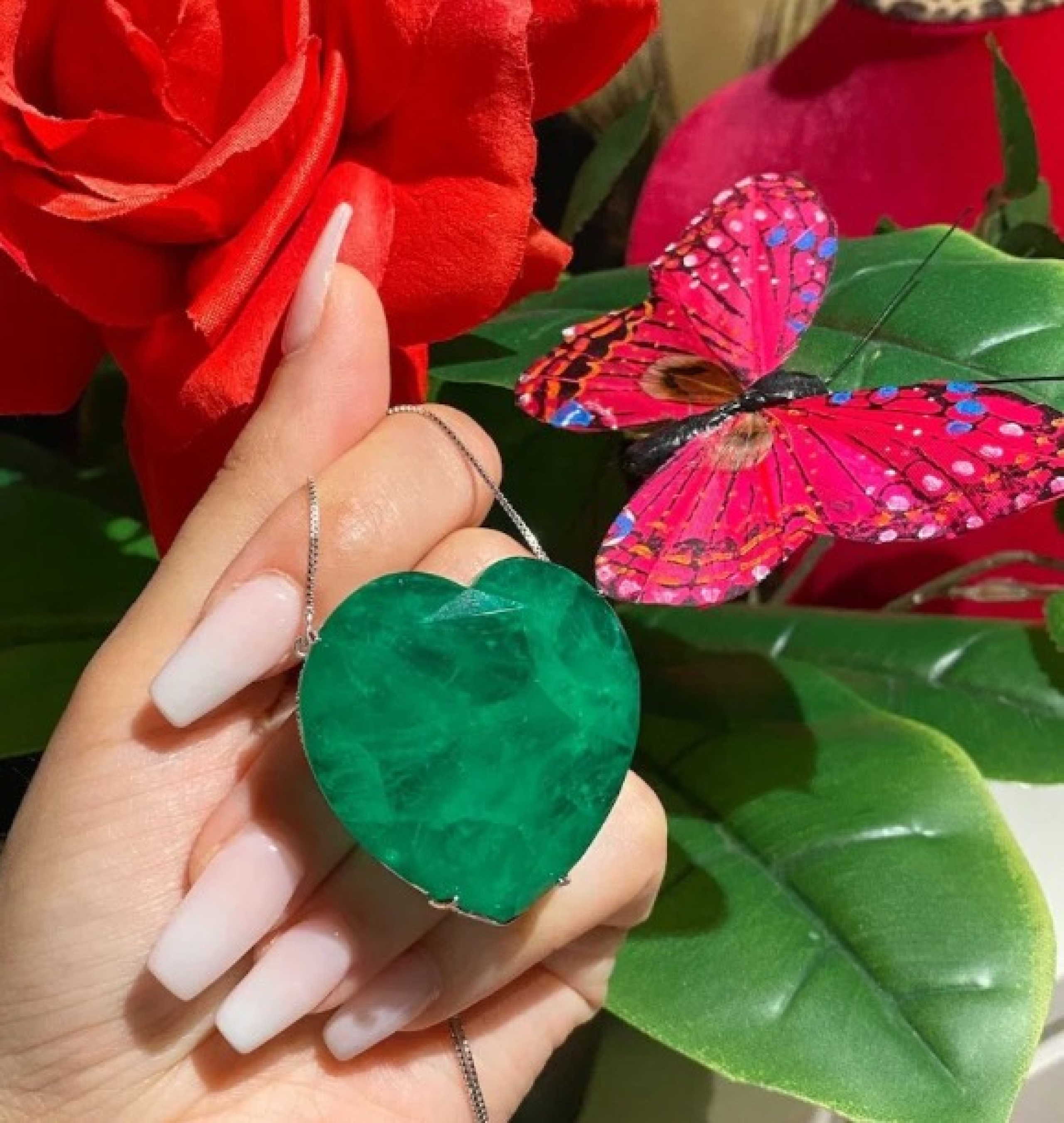 heart necklace