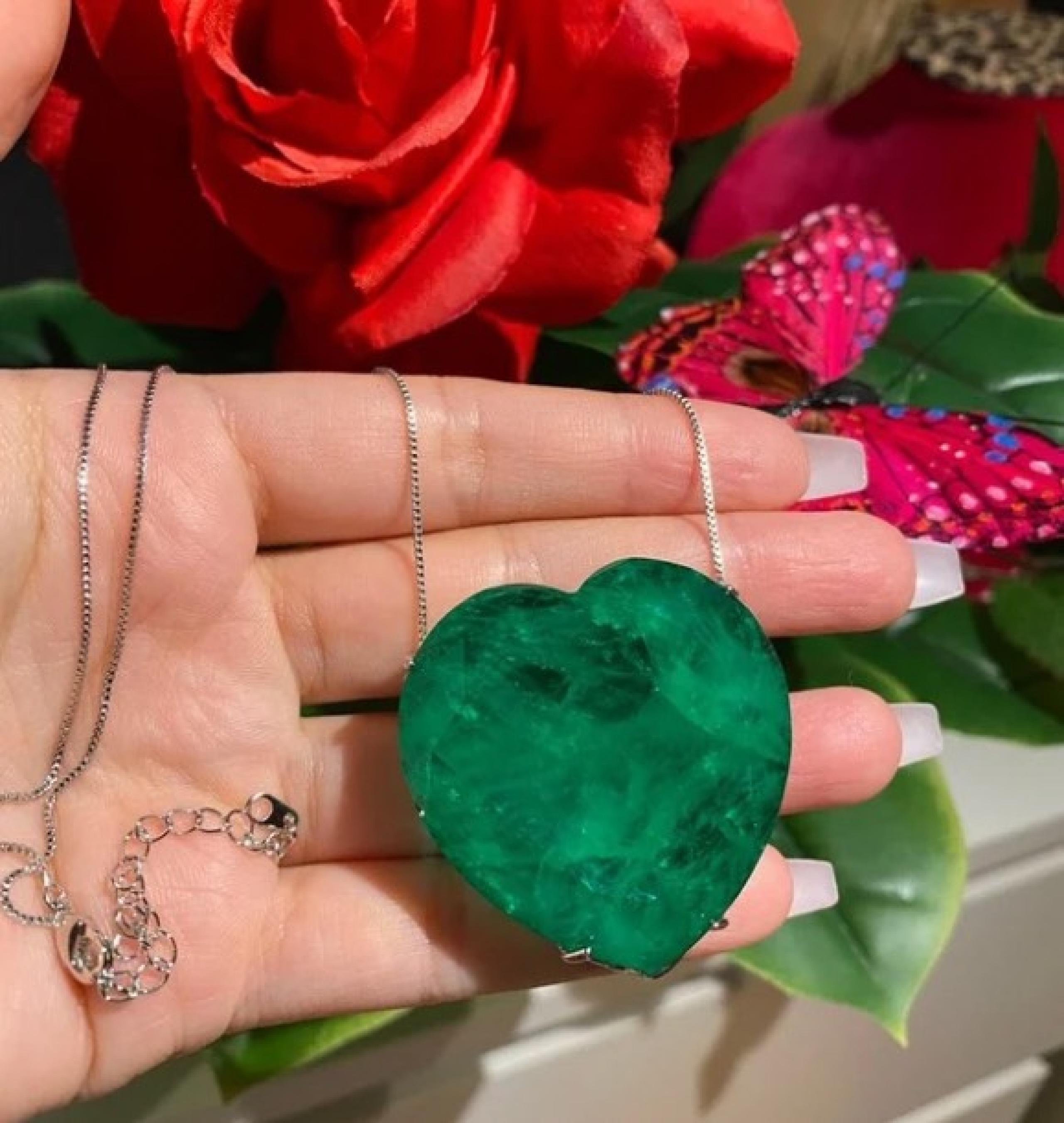 heart necklace