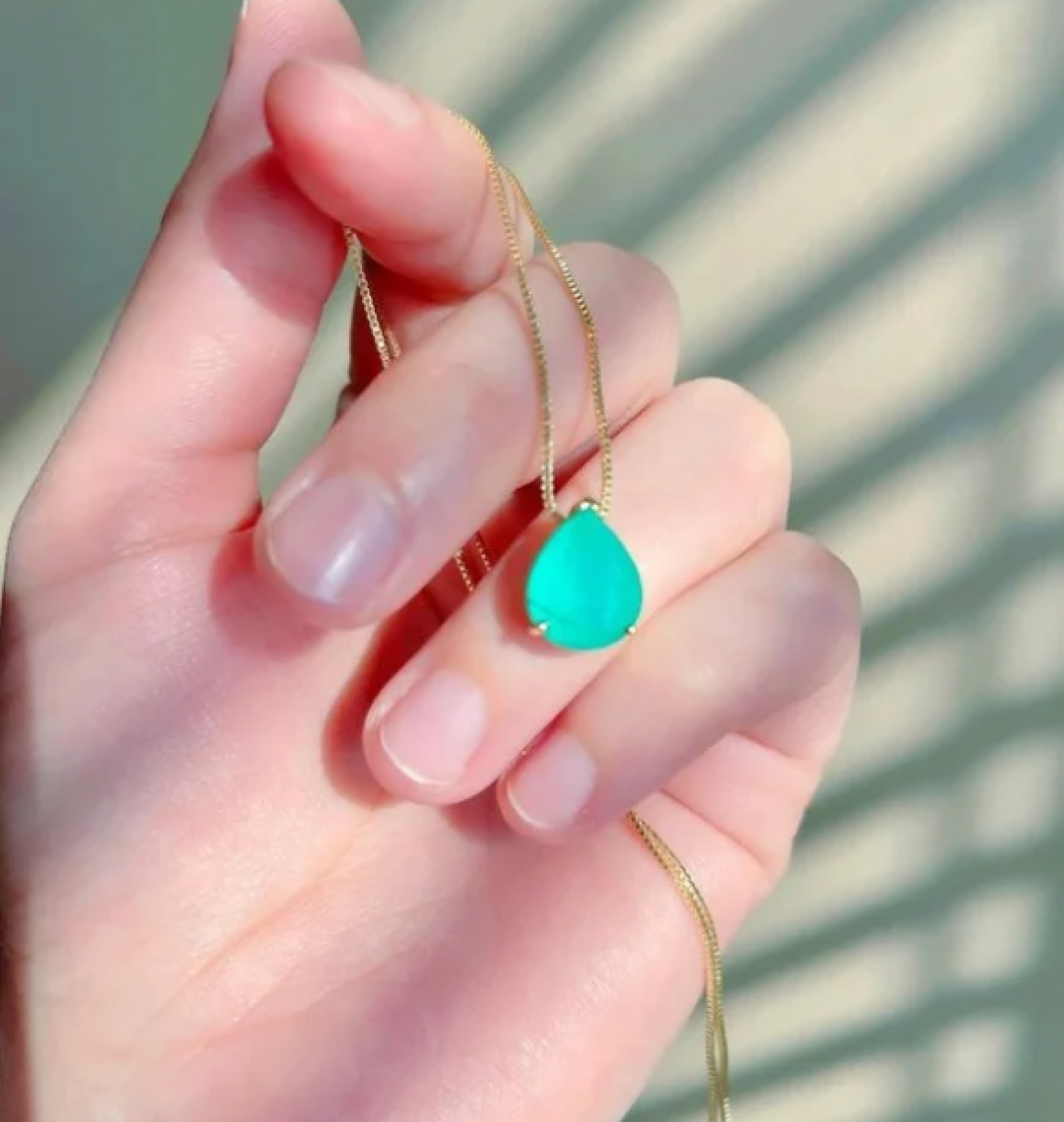 emerald necklace
