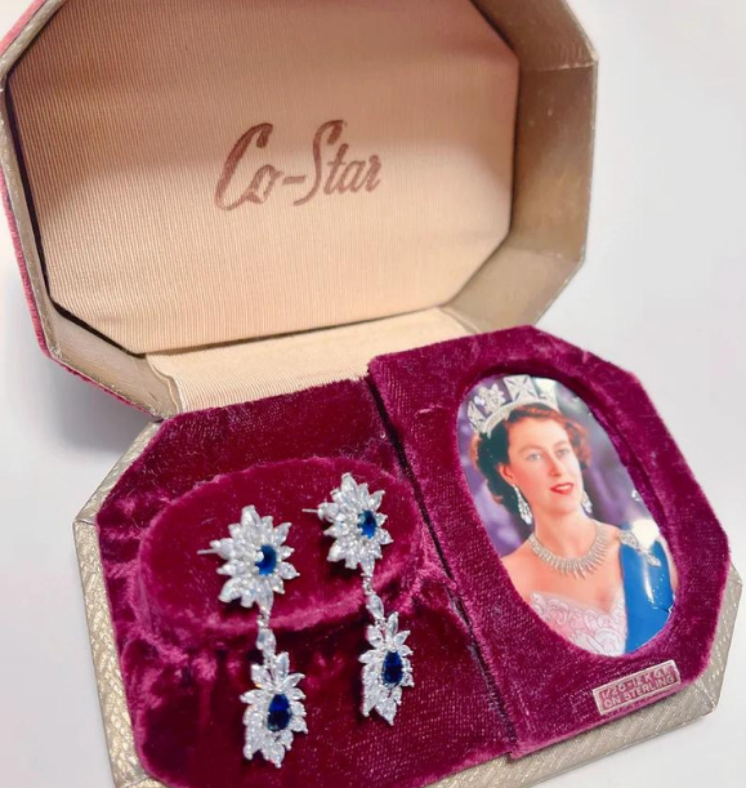 sapphire earrings