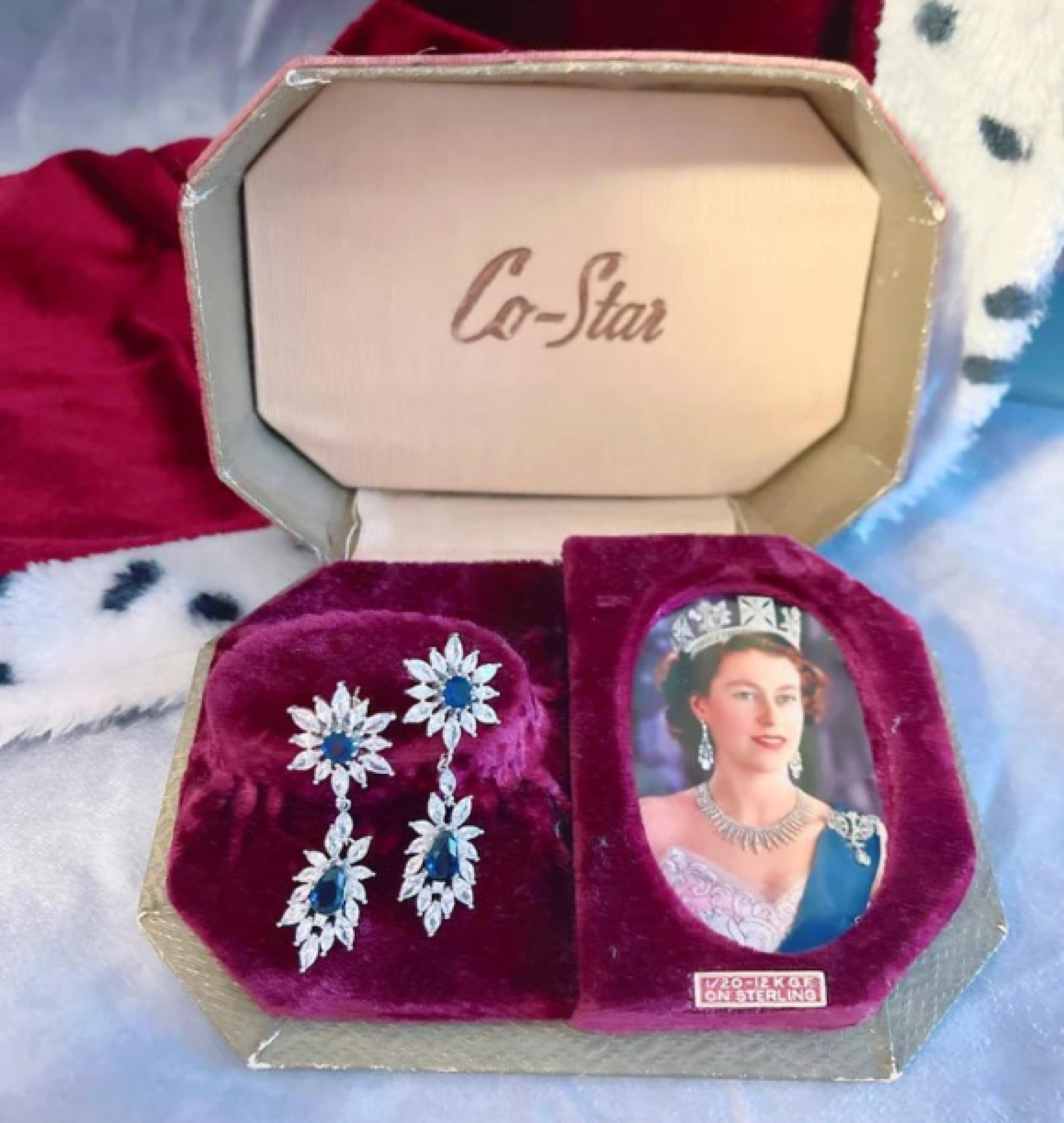 sapphire earrings