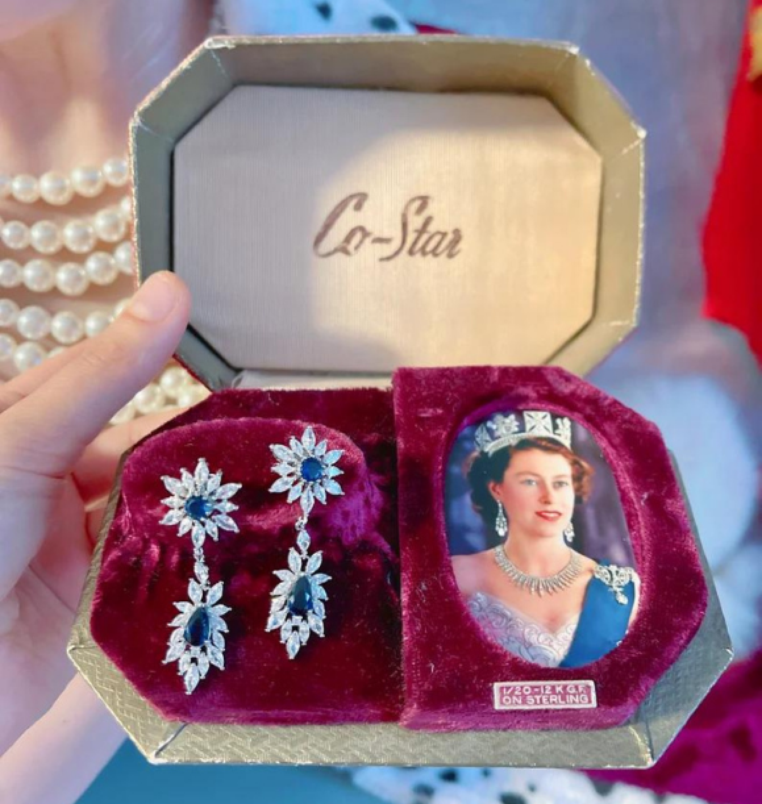 sapphire earrings