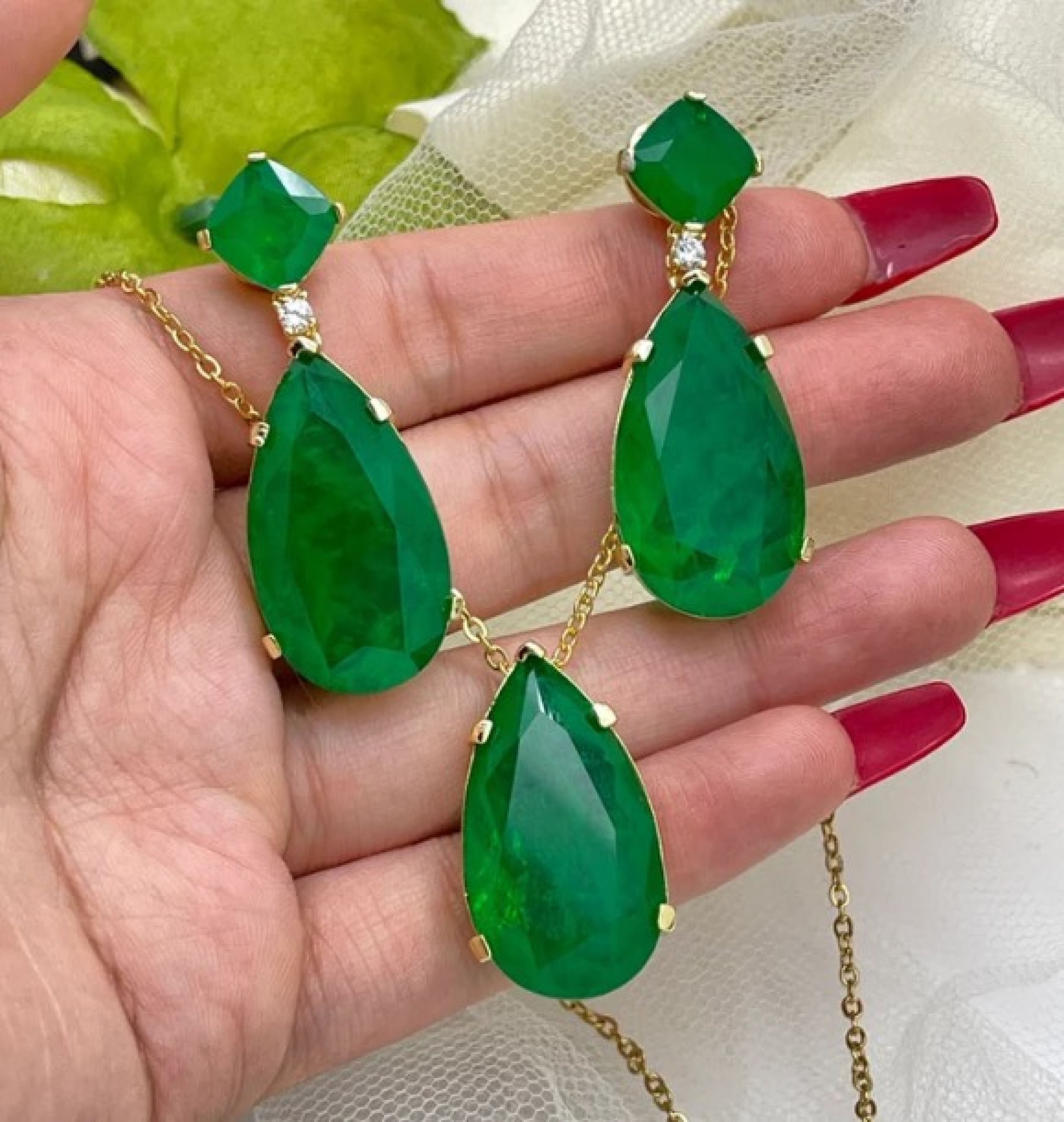 emerald set