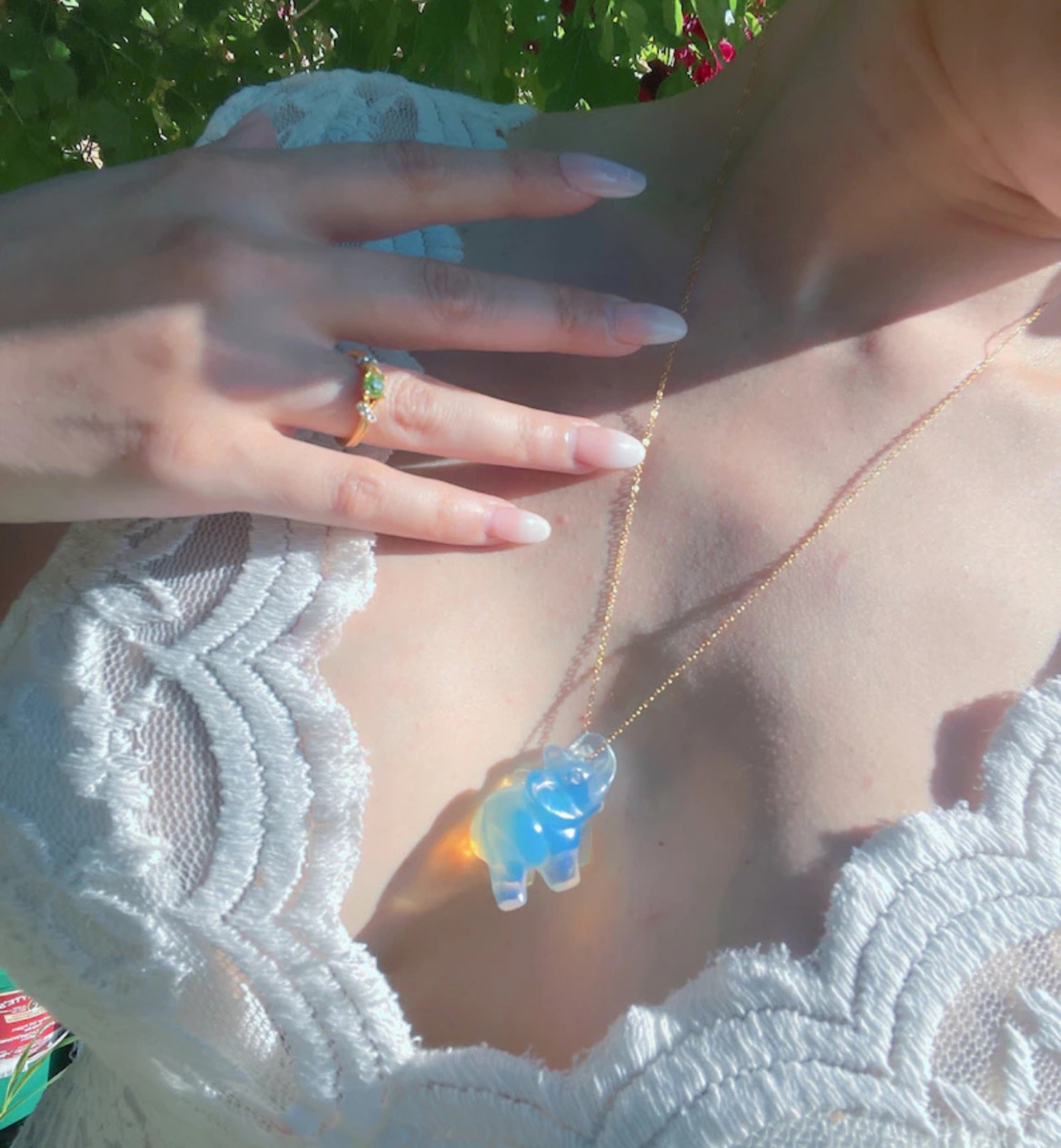 elephant necklace