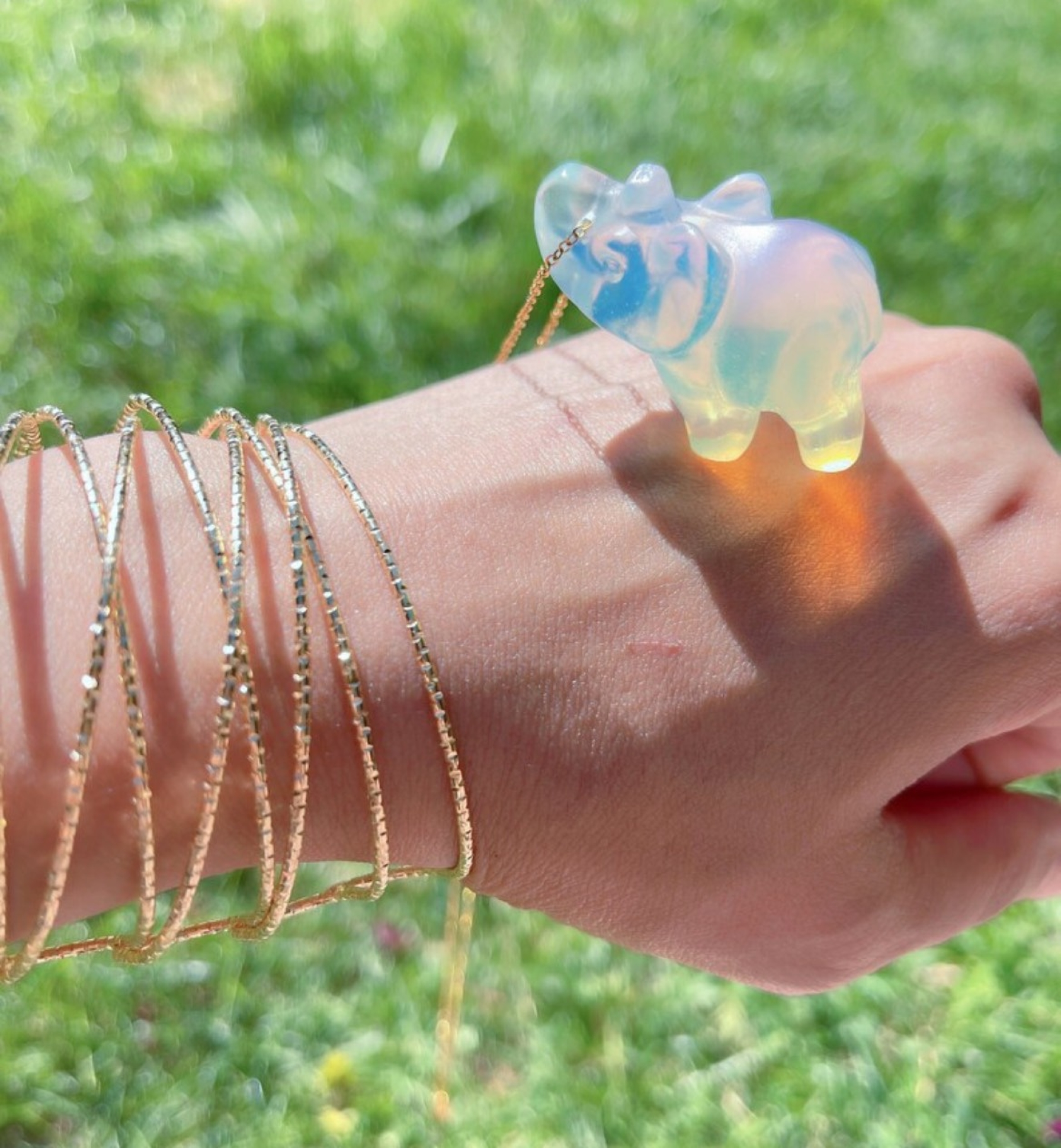 elephant necklace